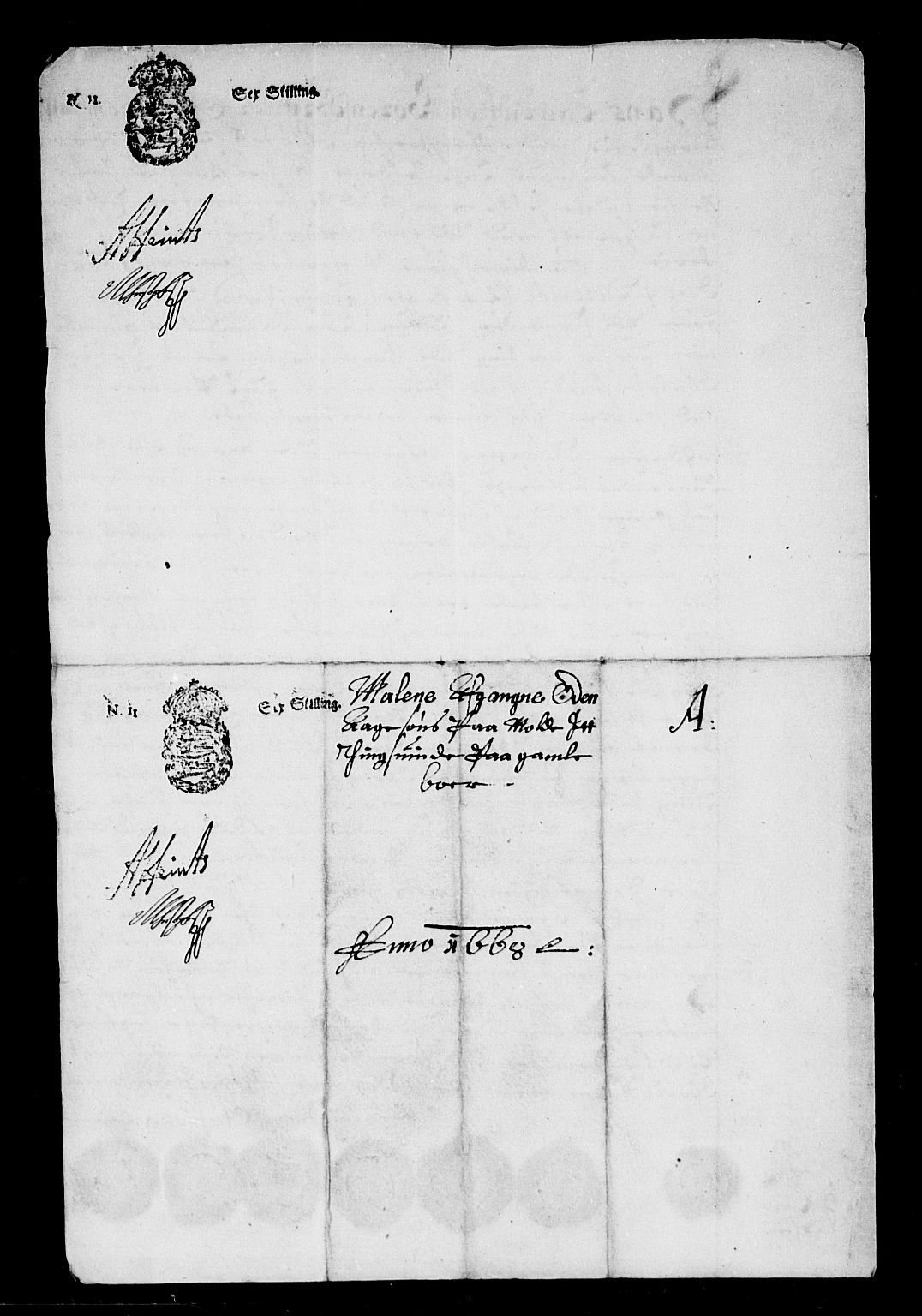 Rentekammeret inntil 1814, Reviderte regnskaper, Stiftamtstueregnskaper, Trondheim stiftamt og Nordland amt, AV/RA-EA-6044/R/Rd/L0028: Trondheim stiftamt, 1667-1669