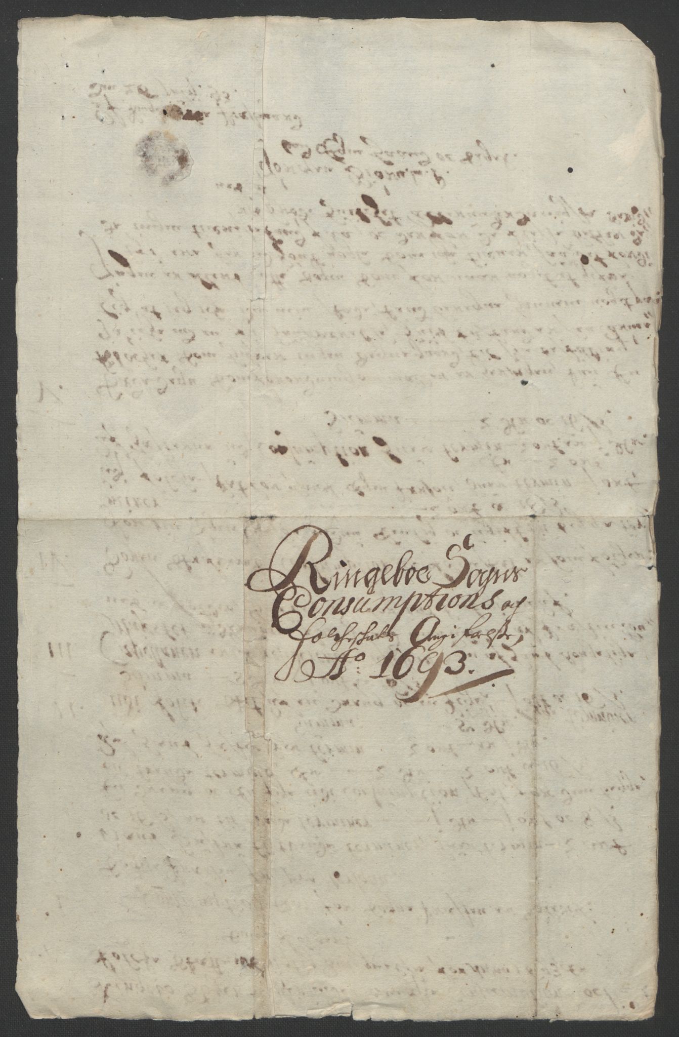 Rentekammeret inntil 1814, Reviderte regnskaper, Fogderegnskap, AV/RA-EA-4092/R17/L1167: Fogderegnskap Gudbrandsdal, 1693, p. 331