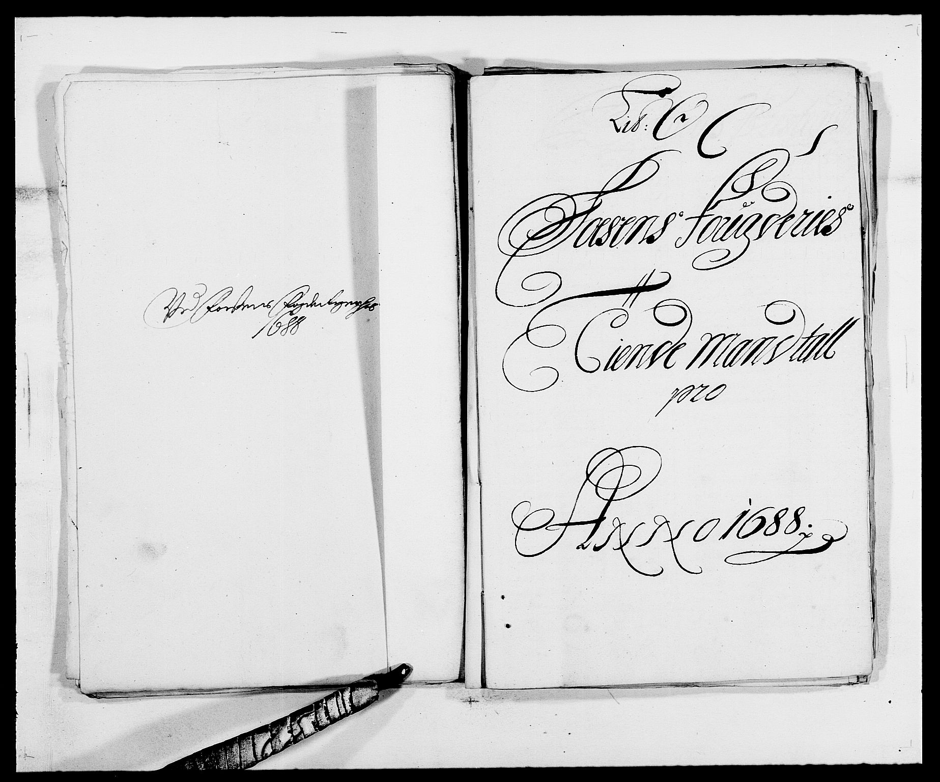 Rentekammeret inntil 1814, Reviderte regnskaper, Fogderegnskap, RA/EA-4092/R57/L3846: Fogderegnskap Fosen, 1688, p. 160