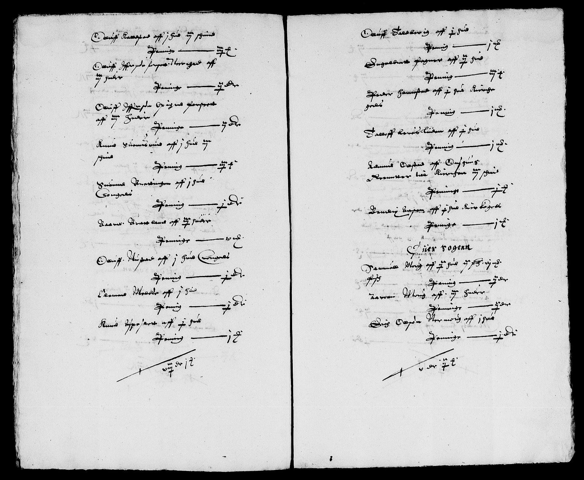 Rentekammeret inntil 1814, Reviderte regnskaper, Lensregnskaper, AV/RA-EA-5023/R/Rb/Rba/L0109: Akershus len, 1629-1633