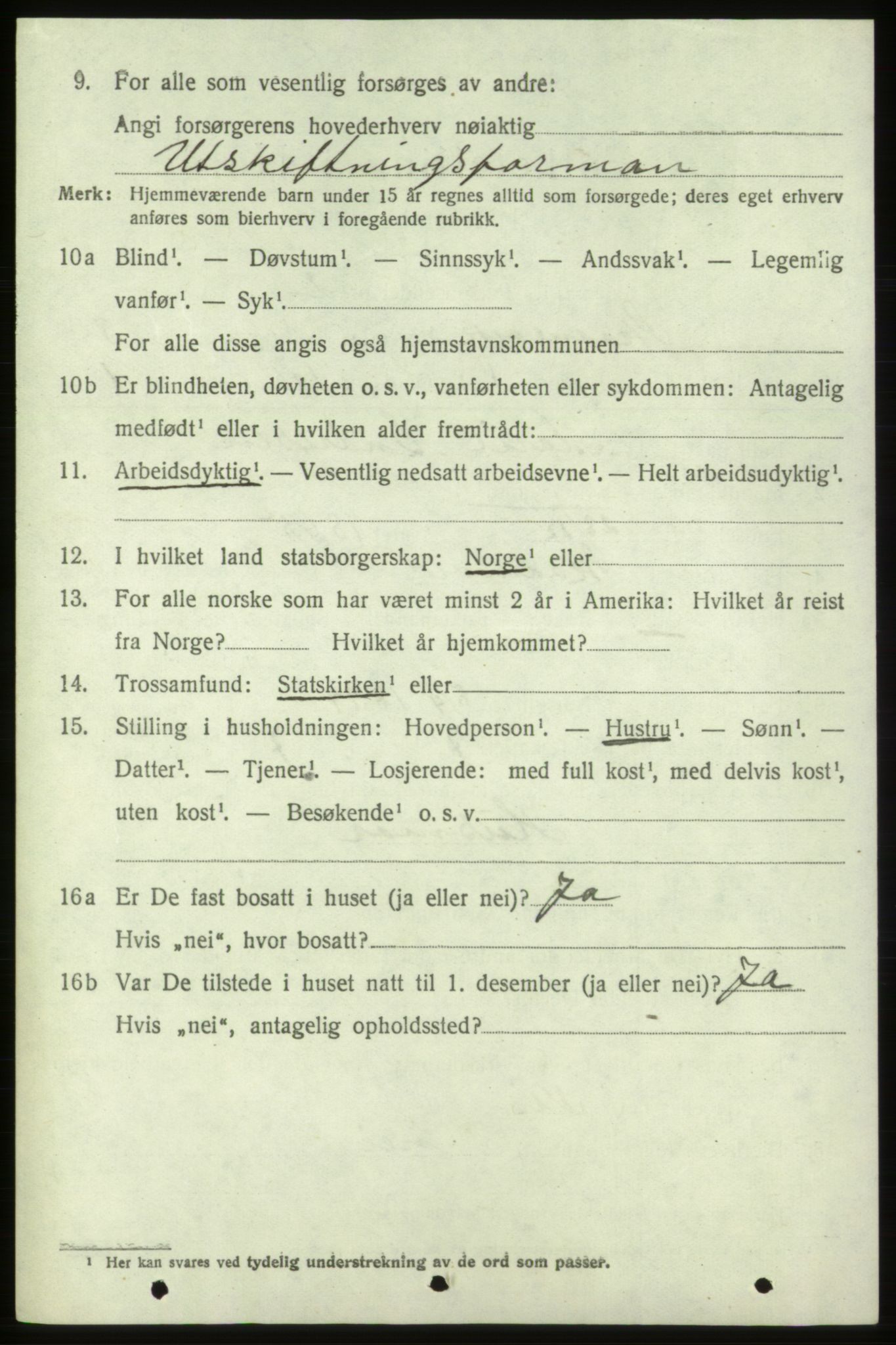 SAB, 1920 census for Skånevik, 1920, p. 2792