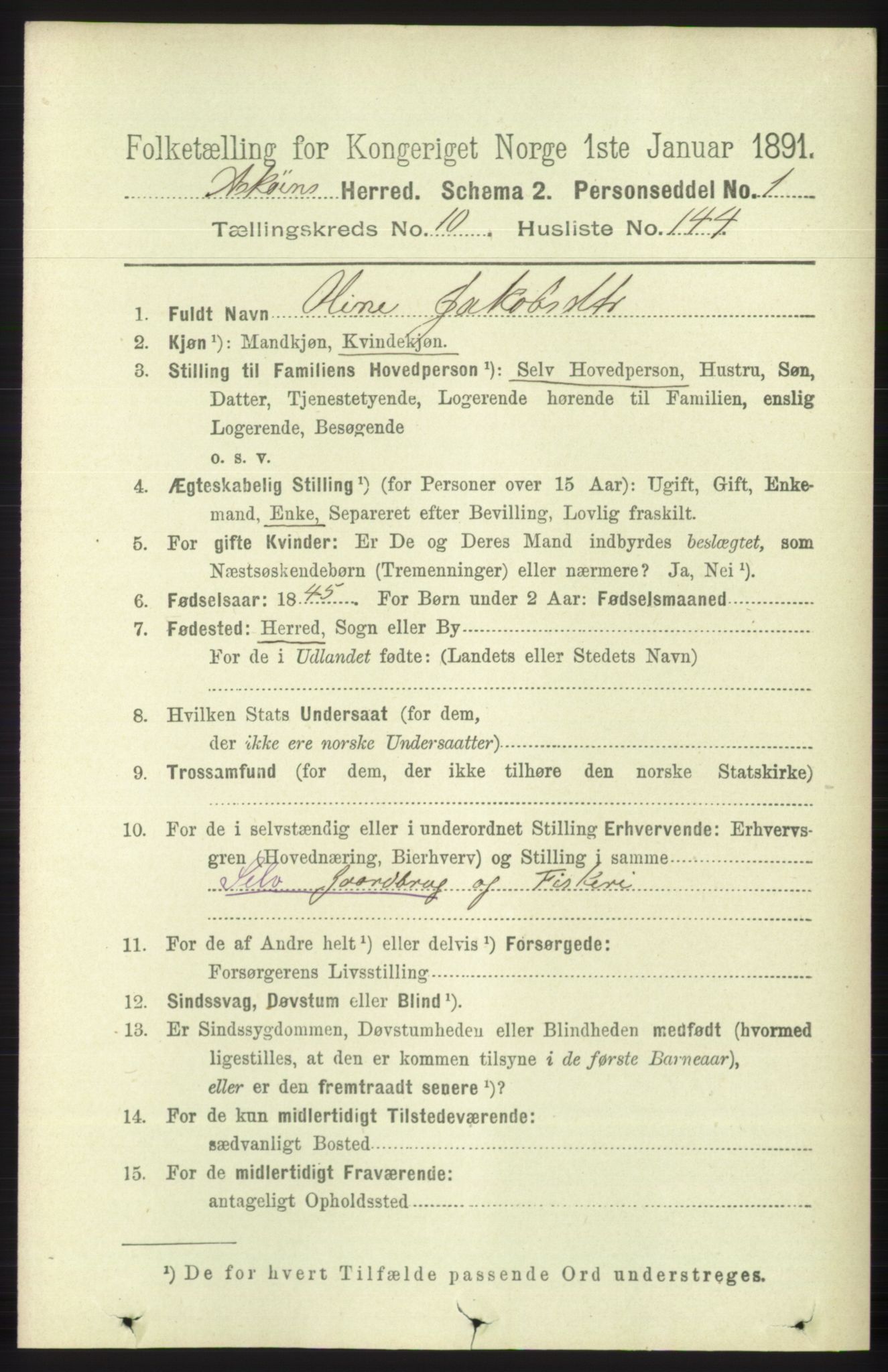 RA, 1891 census for 1247 Askøy, 1891, p. 7181