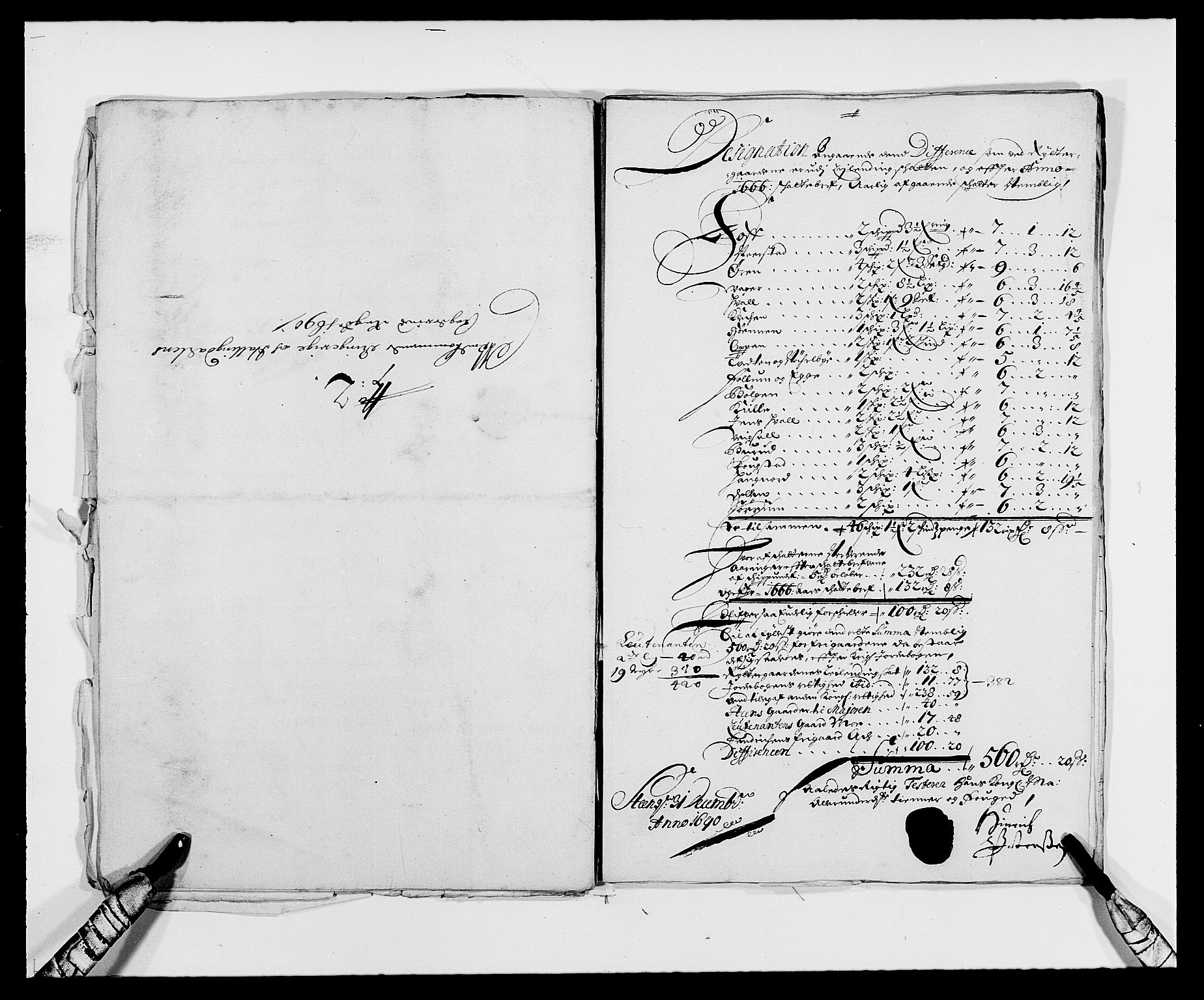 Rentekammeret inntil 1814, Reviderte regnskaper, Fogderegnskap, RA/EA-4092/R21/L1448: Fogderegnskap Ringerike og Hallingdal, 1690-1692, p. 131