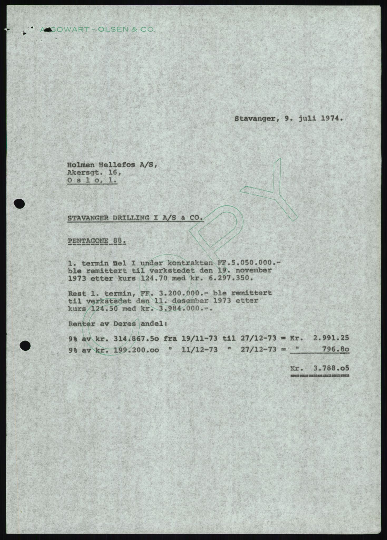 Pa 1503 - Stavanger Drilling AS, AV/SAST-A-101906/D/L0006: Korrespondanse og saksdokumenter, 1974-1984, p. 1048