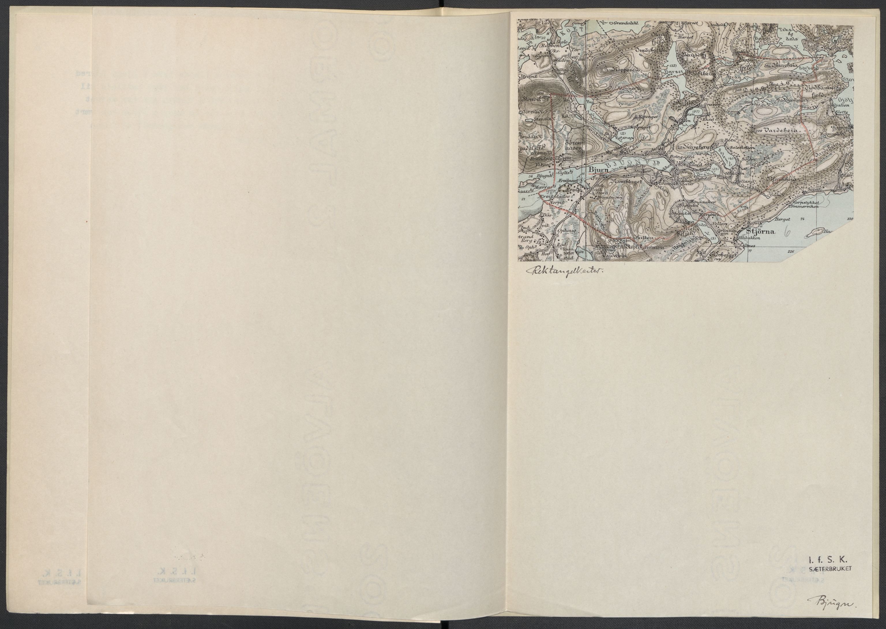 Instituttet for sammenlignende kulturforskning, AV/RA-PA-0424/F/Fc/L0013/0003: Eske B13: / Sør-Trøndelag (perm XXXVII), 1933-1936