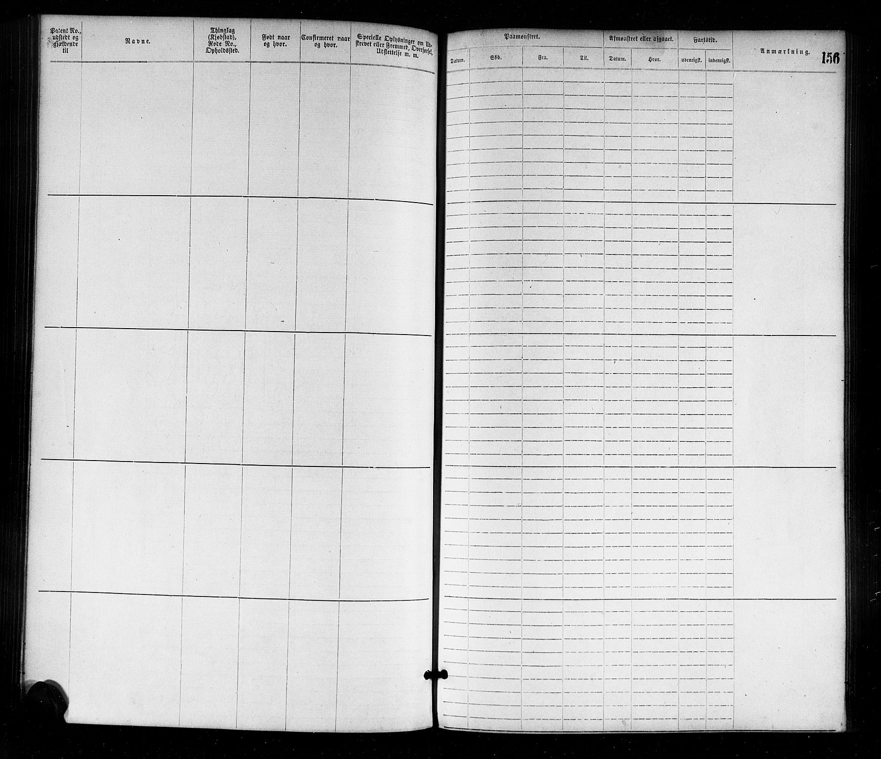 Farsund mønstringskrets, SAK/2031-0017/F/Fa/L0001: Annotasjonsrulle nr 1-1920 med register, M-1, 1869-1877, p. 185