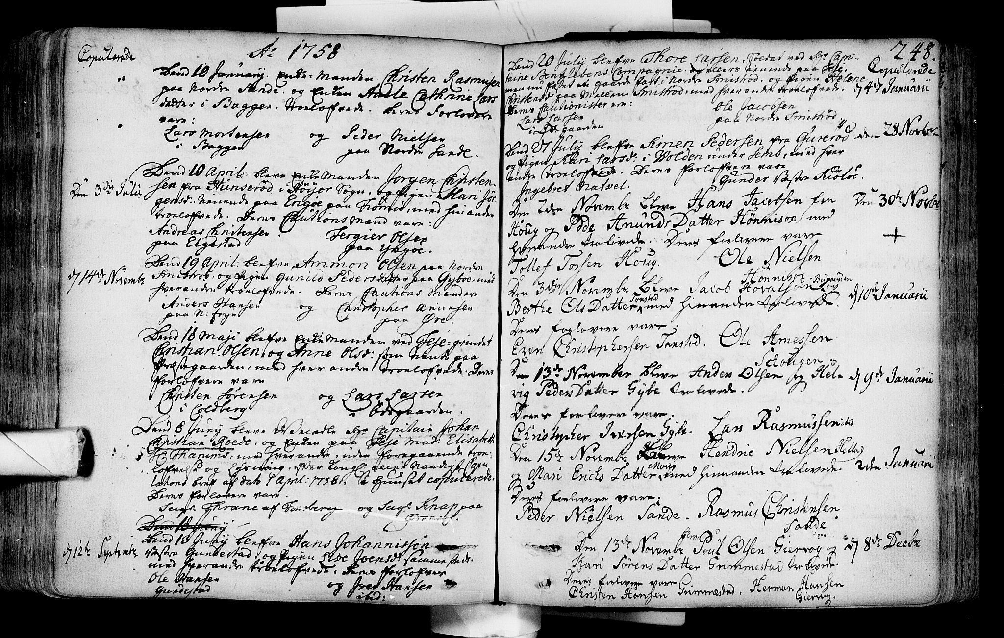 Nøtterøy kirkebøker, AV/SAKO-A-354/F/Fa/L0002: Parish register (official) no. I 2, 1738-1790, p. 248