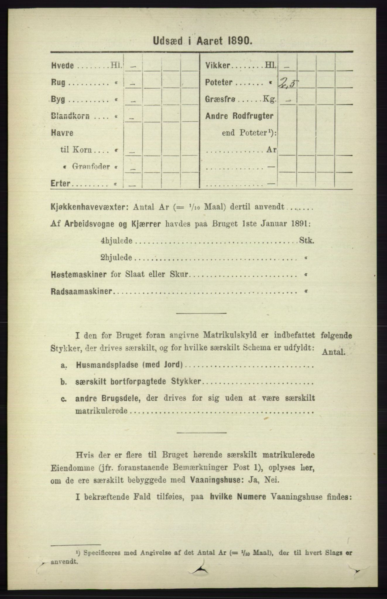 RA, 1891 census for 1230 Ullensvang, 1891, p. 8504