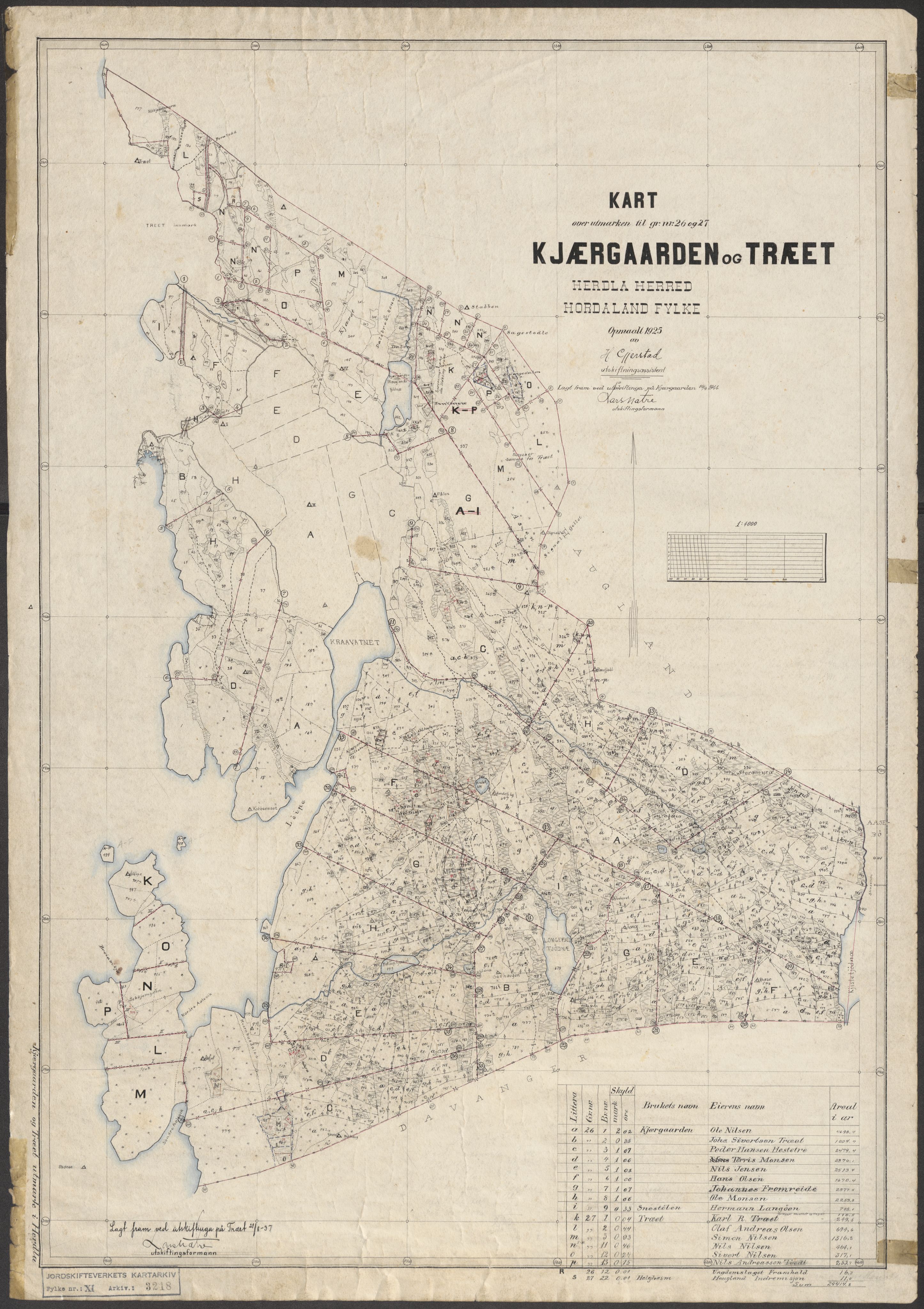Jordskifteverkets kartarkiv, RA/S-3929/T, 1859-1988, p. 3658
