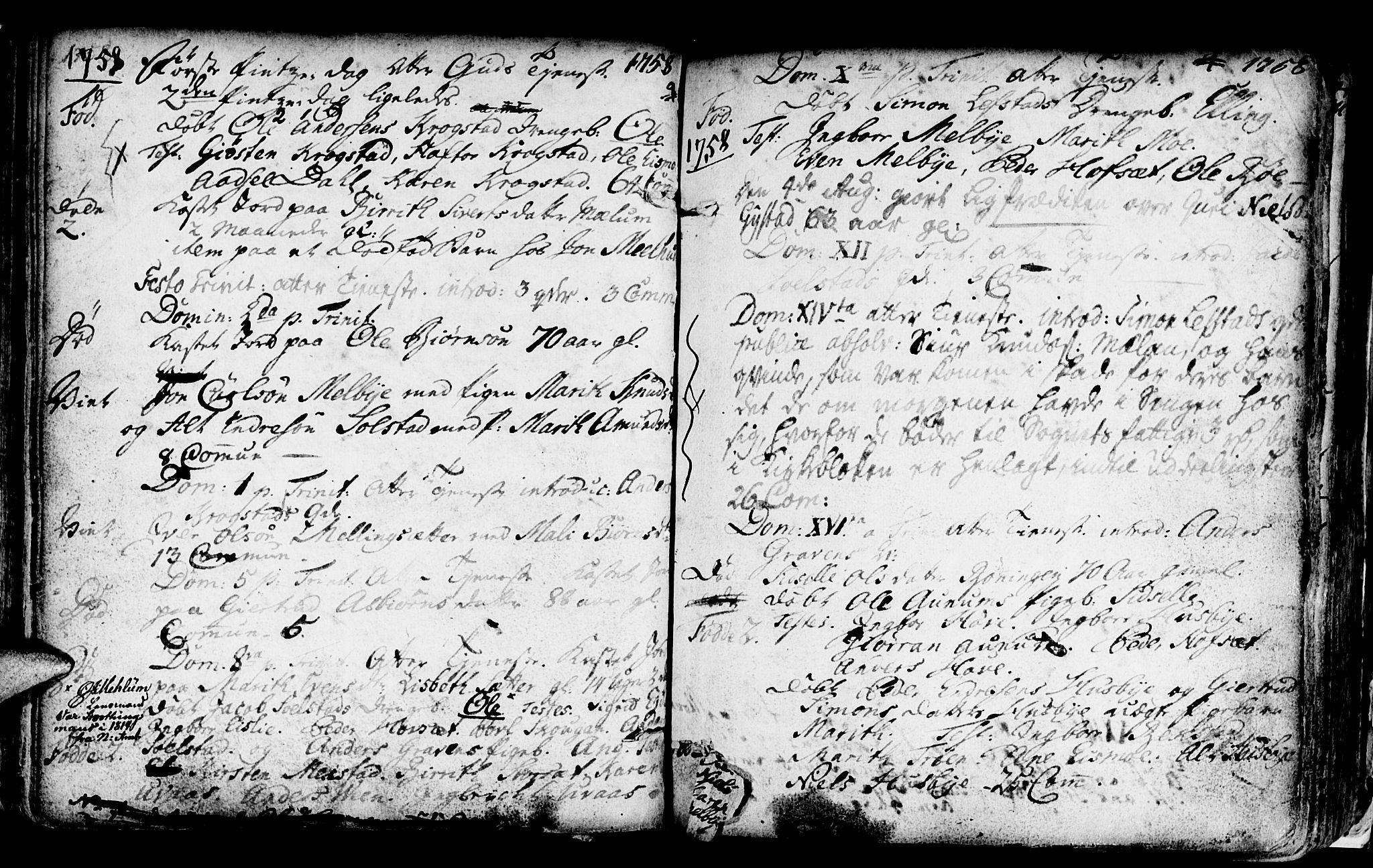 Ministerialprotokoller, klokkerbøker og fødselsregistre - Sør-Trøndelag, AV/SAT-A-1456/667/L0793: Parish register (official) no. 667A01, 1742-1790