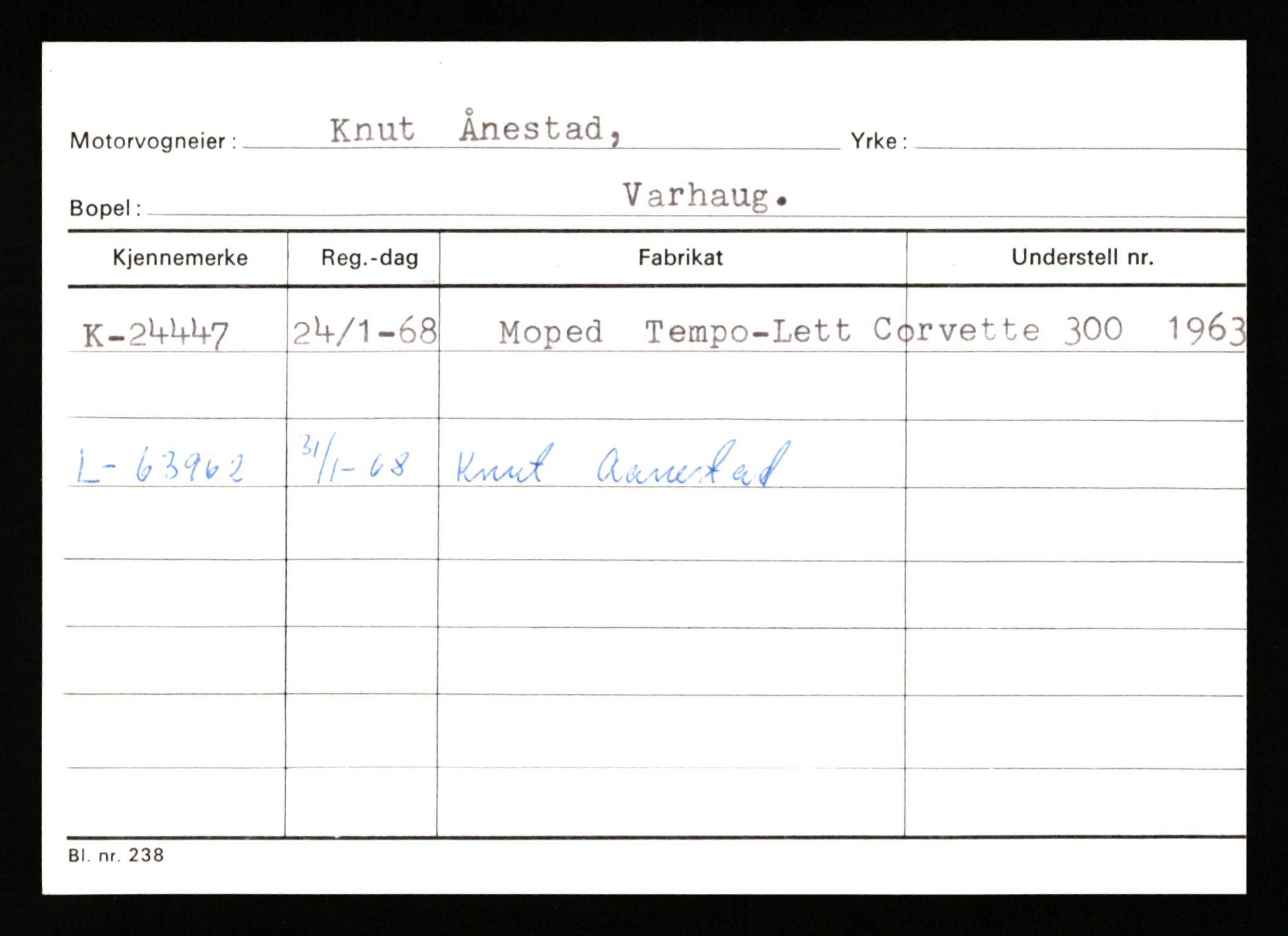 Stavanger trafikkstasjon, AV/SAST-A-101942/0/G/L0005: Registreringsnummer: 23000 - 34245, 1930-1971, p. 385