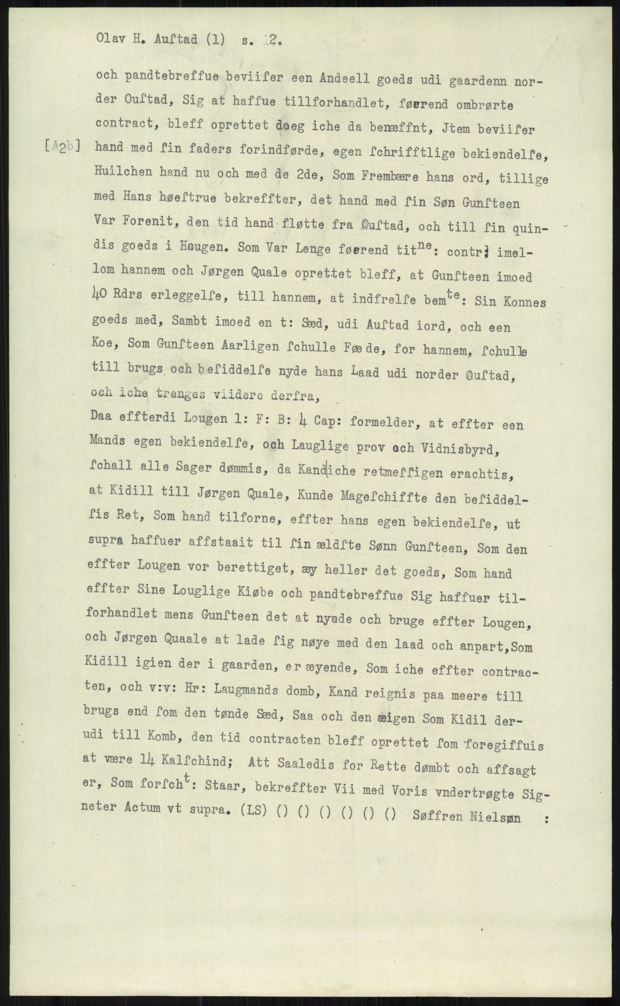 Samlinger til kildeutgivelse, Diplomavskriftsamlingen, AV/RA-EA-4053/H/Ha, p. 355