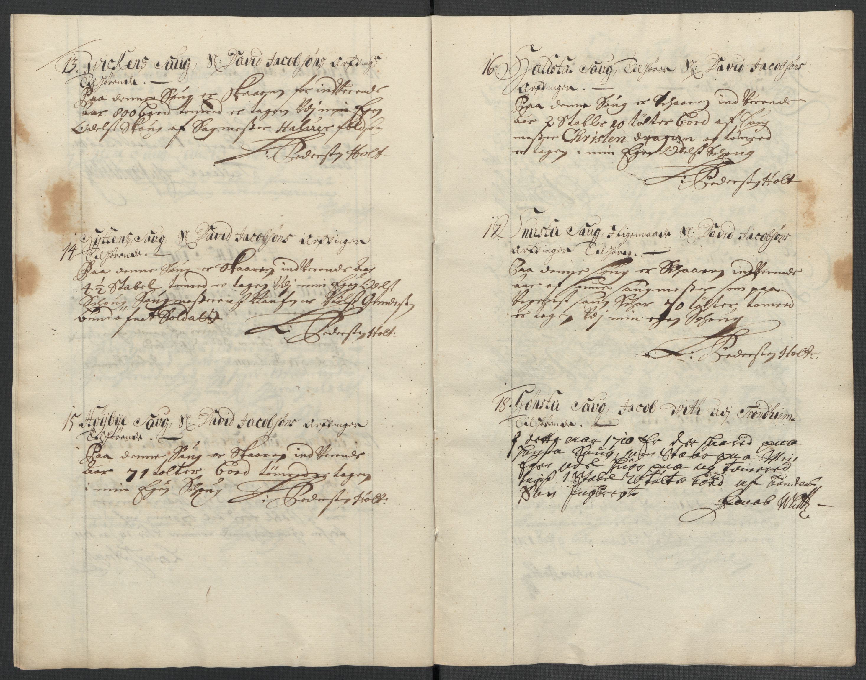 Rentekammeret inntil 1814, Reviderte regnskaper, Fogderegnskap, AV/RA-EA-4092/R61/L4111: Fogderegnskap Strinda og Selbu, 1709-1710, p. 383