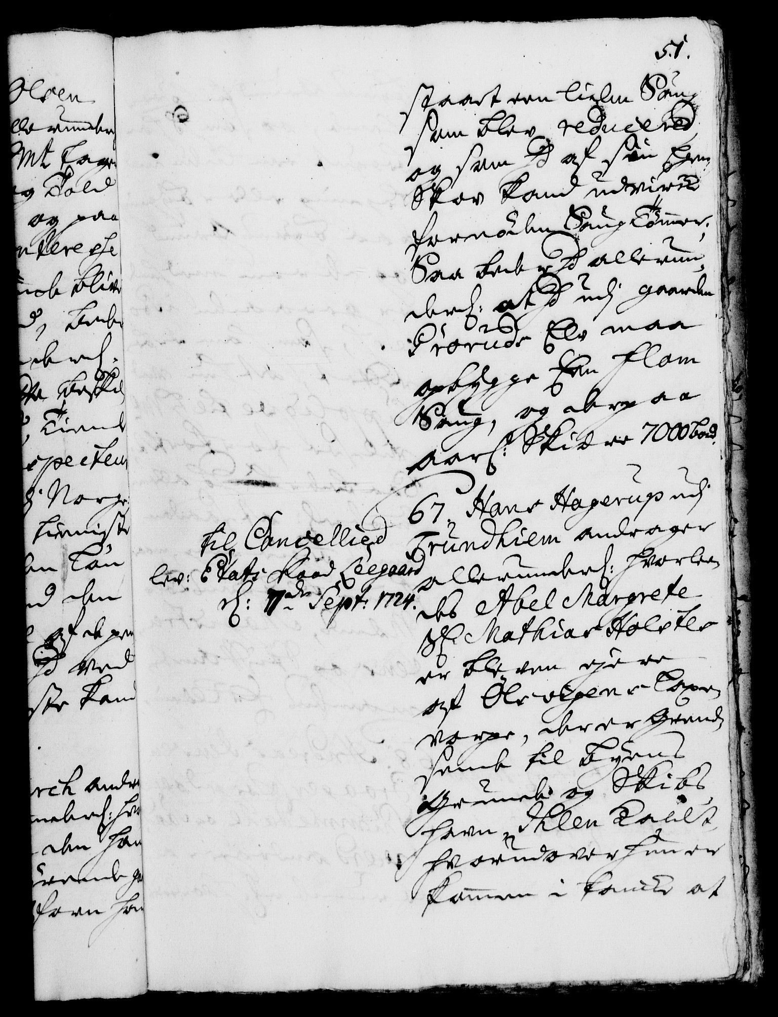 Rentekammeret, Kammerkanselliet, AV/RA-EA-3111/G/Gh/Gha/L0007: Norsk ekstraktmemorialprotokoll (merket RK 53.52), 1724-1725, p. 51