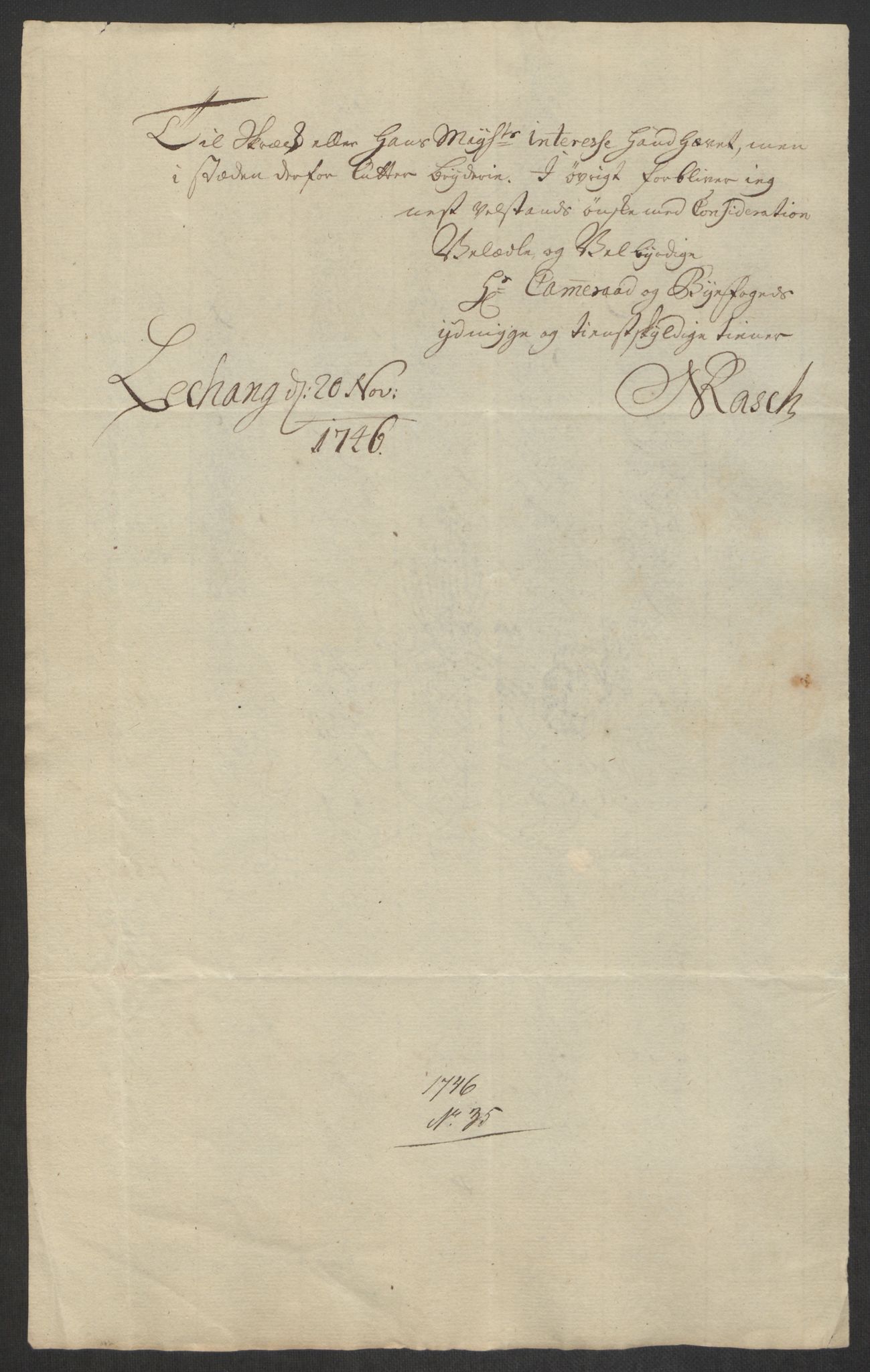 Rentekammeret inntil 1814, Reviderte regnskaper, Byregnskaper, AV/RA-EA-4066/R/Rs/L0541: [S22] Sikt og sakefall, 1743-1746, p. 350