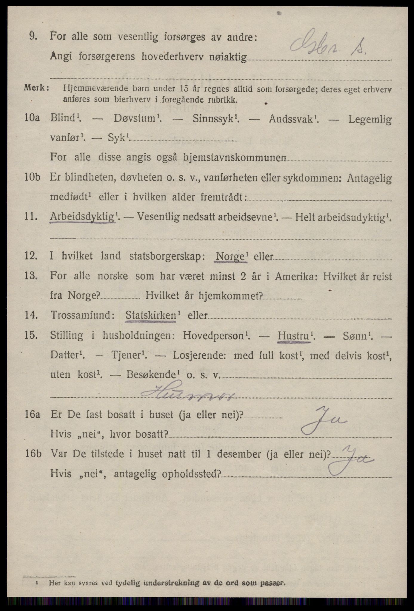 SAT, 1920 census for Eresfjord og Vistdal, 1920, p. 1656