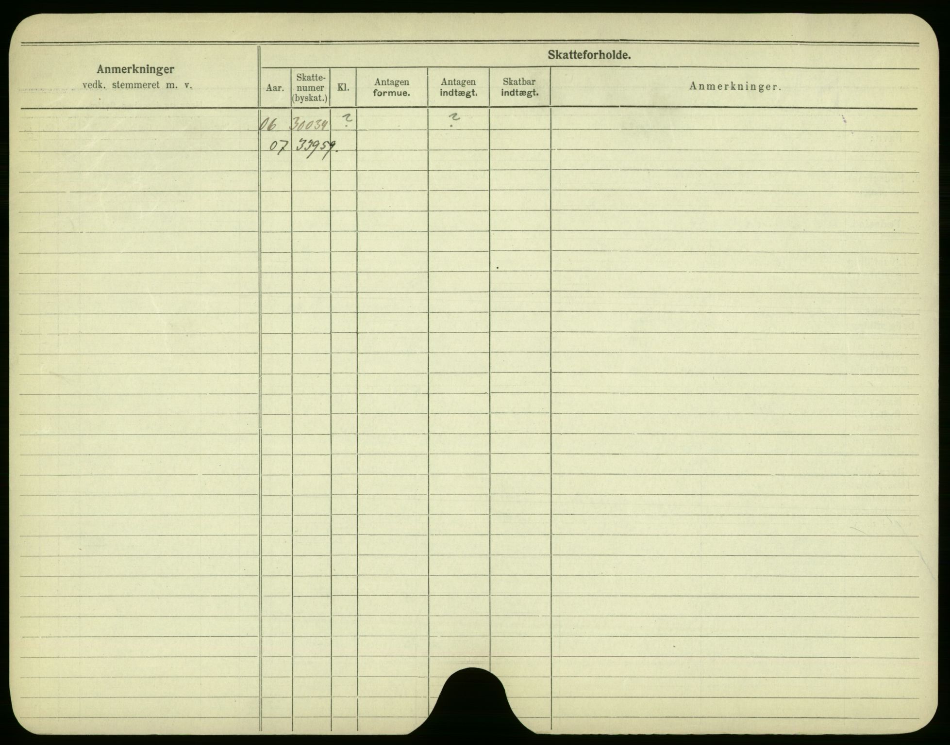 Oslo folkeregister, Registerkort, AV/SAO-A-11715/F/Fa/Fac/L0002: Menn, 1906-1914, p. 124b