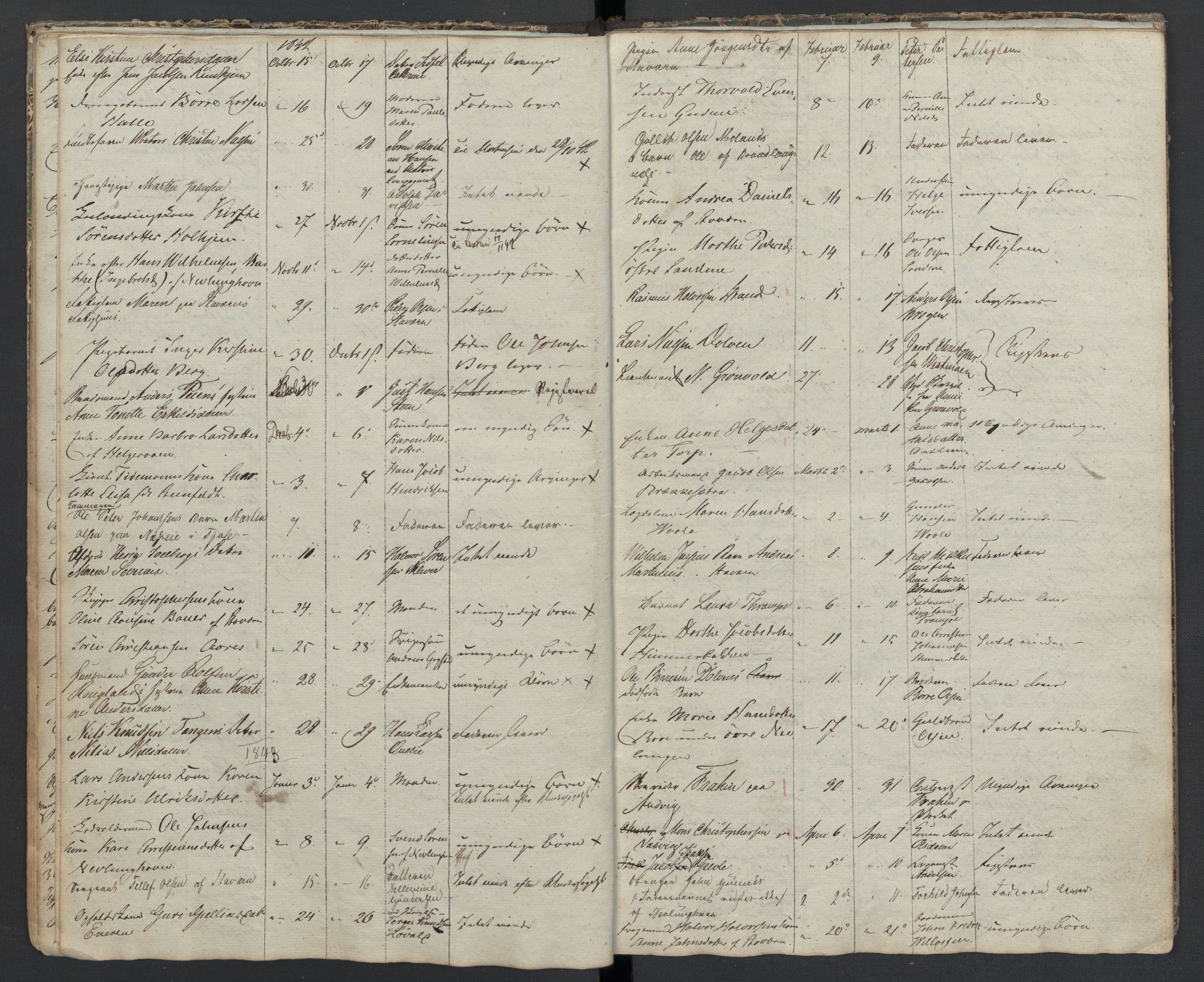 Brunlanes lensmannskontor, SAKO/A-535/H/Ha/L0001/0001: Dødsfallsprotokoll / Dødsfallsprotokoll , 1838-1856