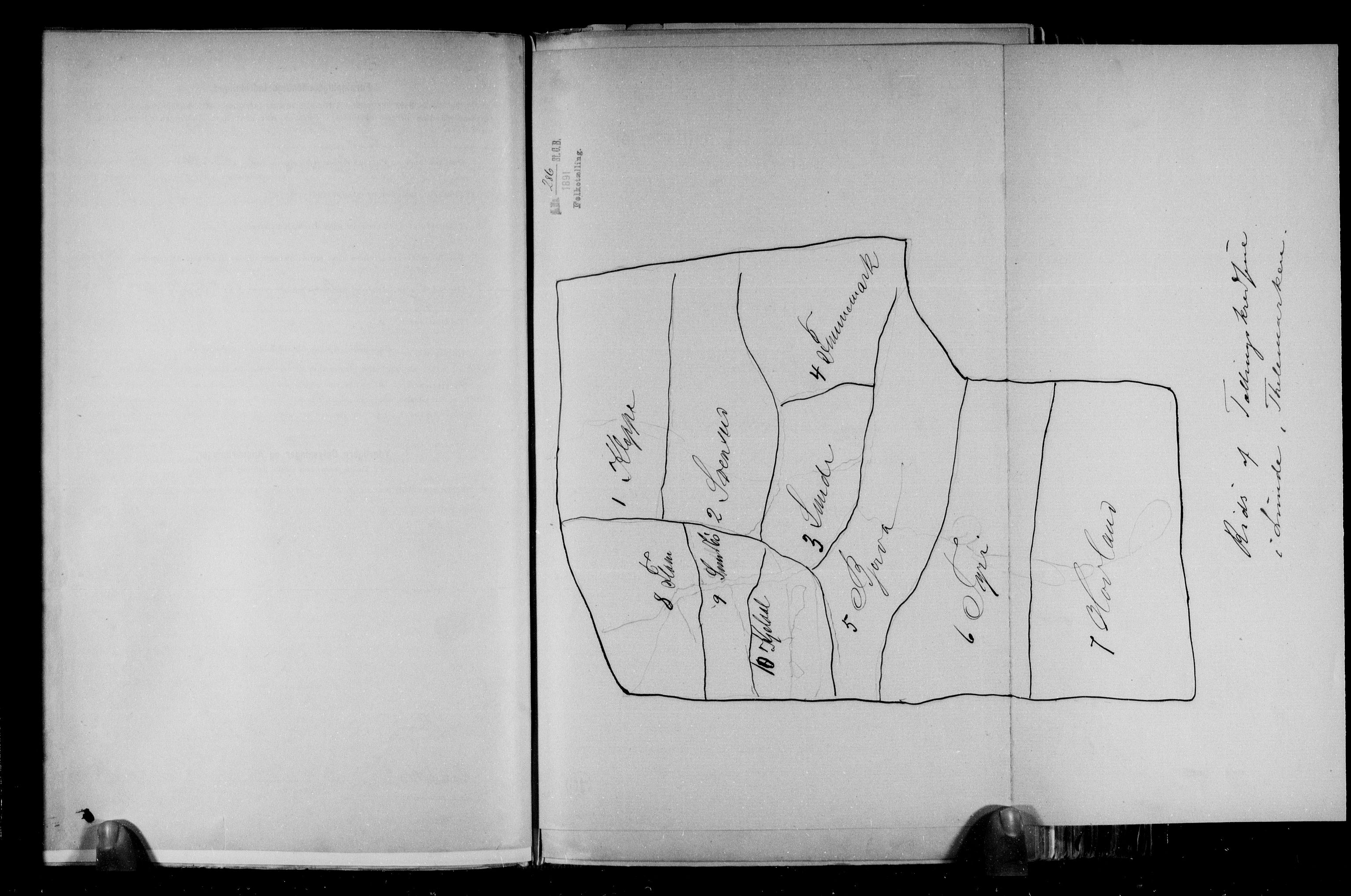 RA, 1891 census for 0820 Lunde, 1891, p. 4