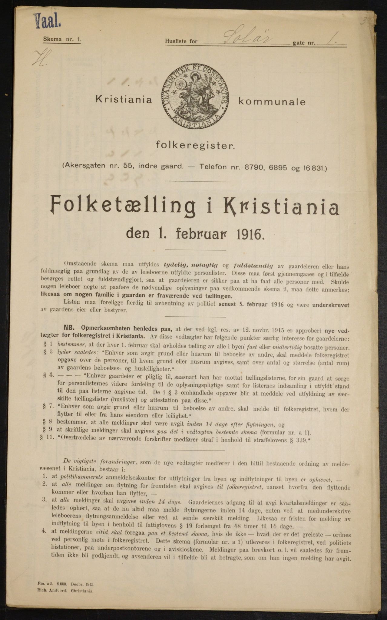 OBA, Municipal Census 1916 for Kristiania, 1916, p. 102202