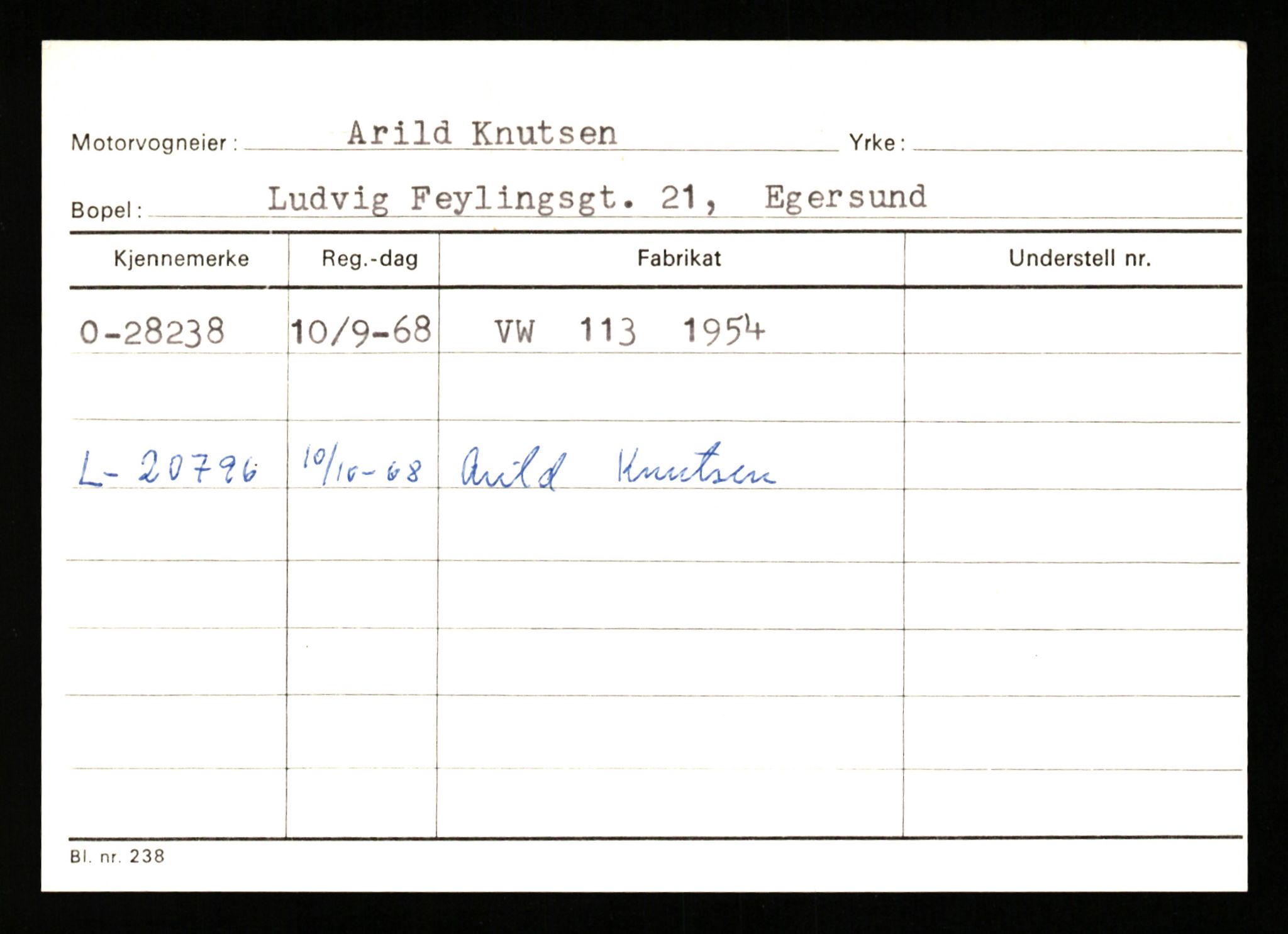 Stavanger trafikkstasjon, AV/SAST-A-101942/0/G/L0005: Registreringsnummer: 23000 - 34245, 1930-1971, p. 1683