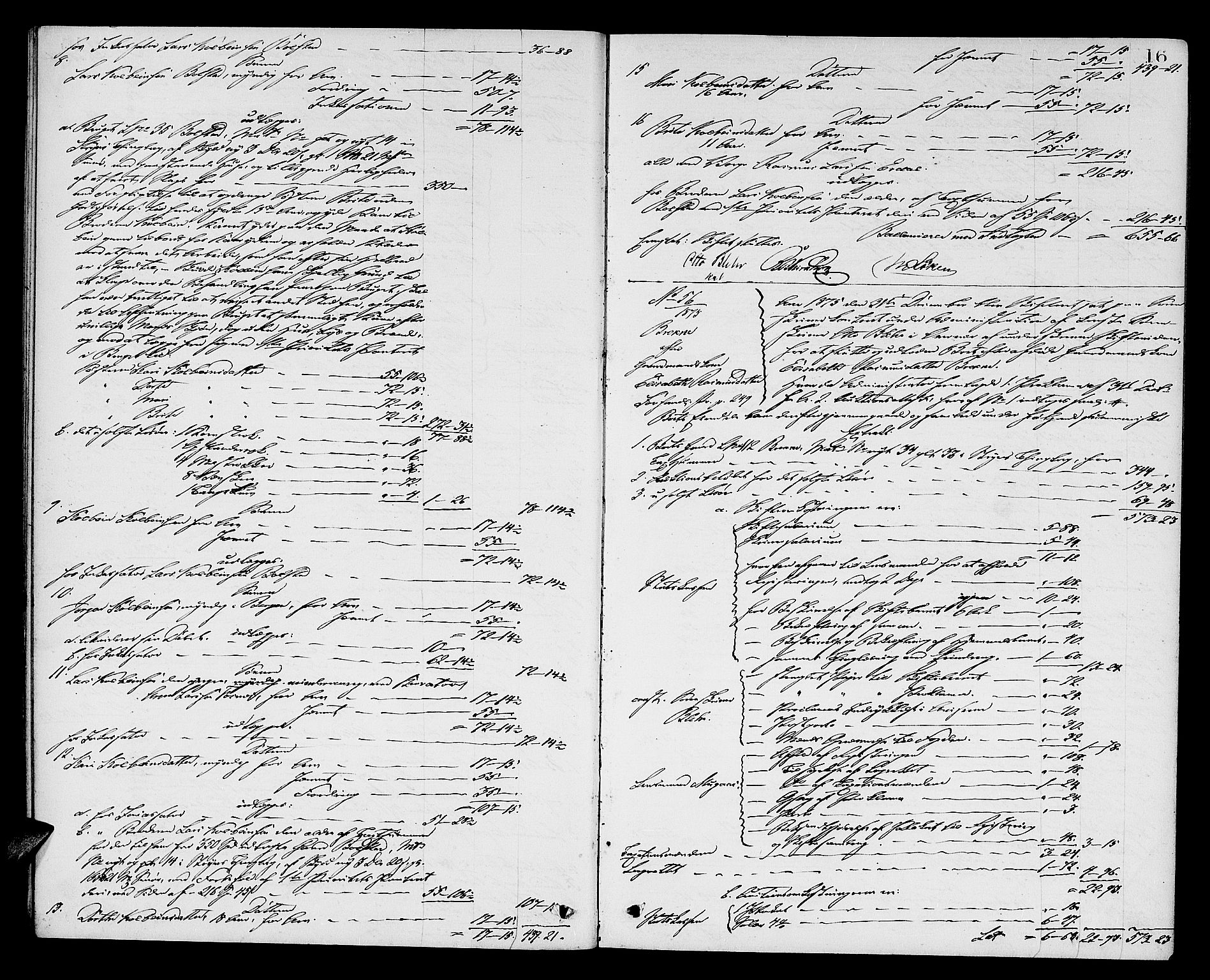 Nordfjord sorenskriveri, AV/SAB-A-2801/1/04/04d/L0006: Skifteutlodningsprotokoll, 1875-1881, p. 15b-16a