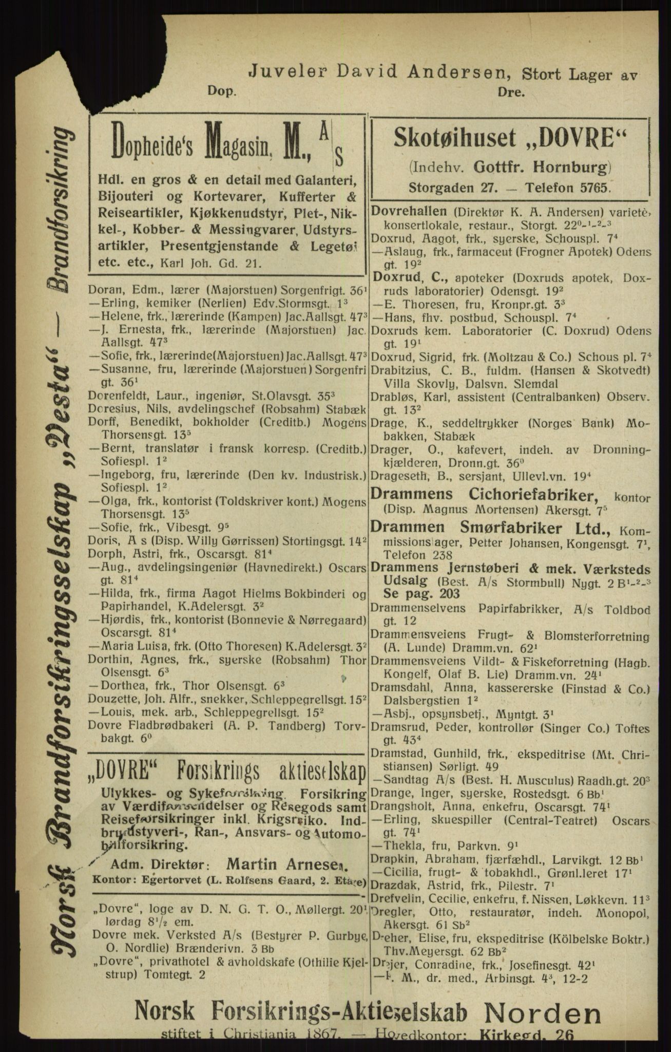 Kristiania/Oslo adressebok, PUBL/-, 1916, p. 404