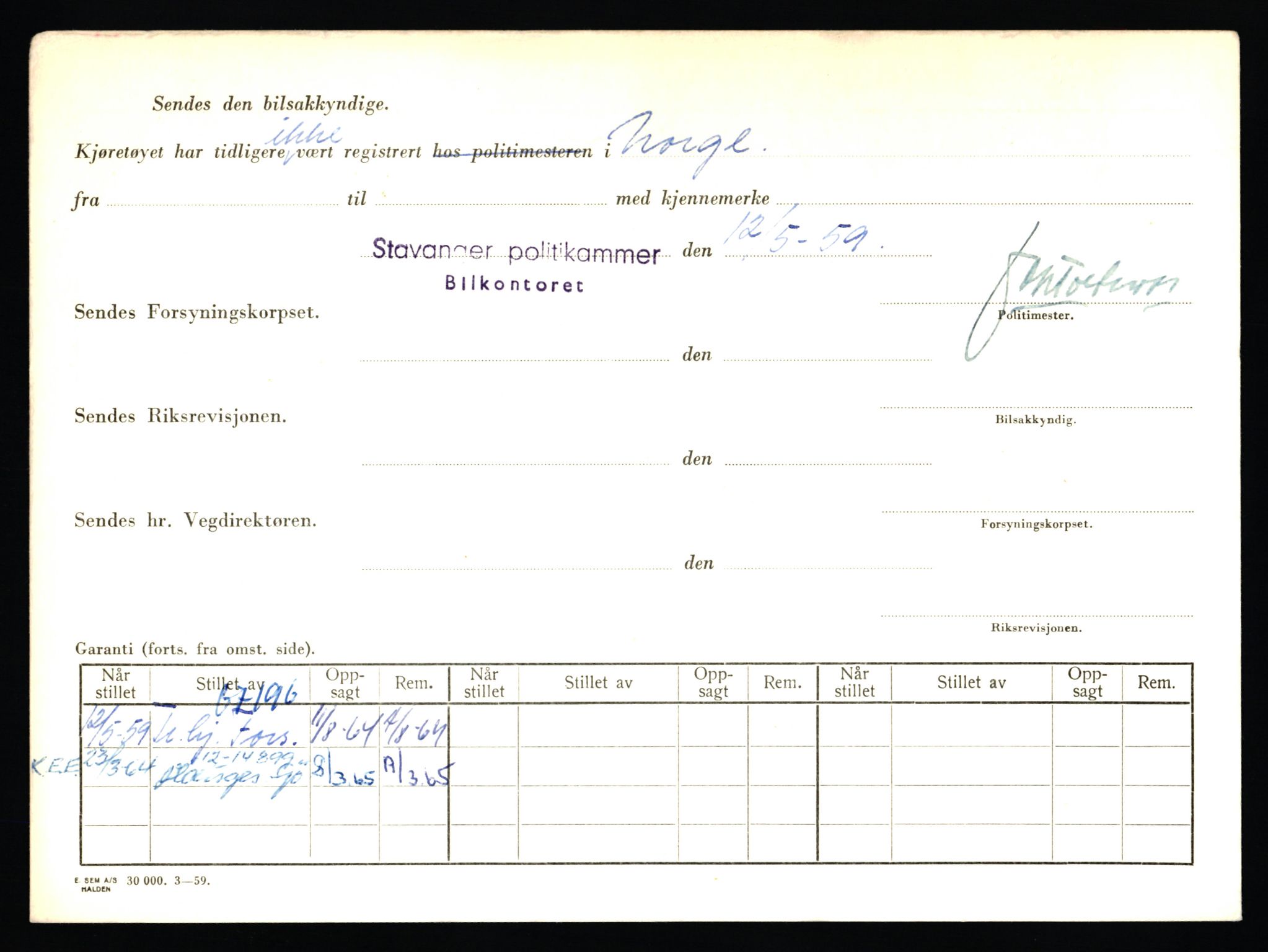Stavanger trafikkstasjon, AV/SAST-A-101942/0/F/L0006: L-1700 - L-2149, 1930-1971, p. 184
