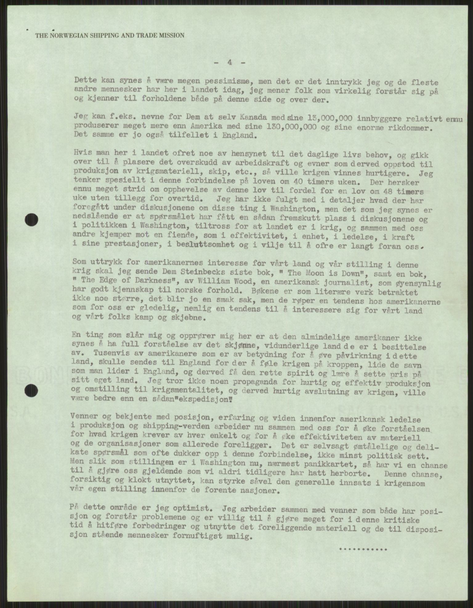 Lie, Trygve, AV/RA-PA-1407/D/L0005: Blandet korrespondanse., 1941-1945, p. 177