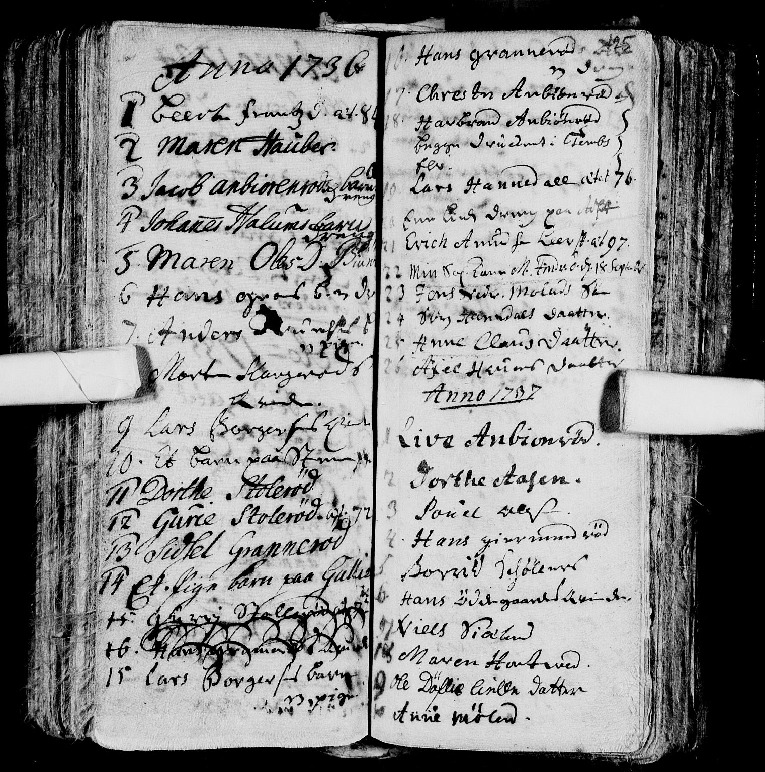Andebu kirkebøker, SAKO/A-336/F/Fa/L0001: Parish register (official) no. 1 /1, 1623-1738, p. 125