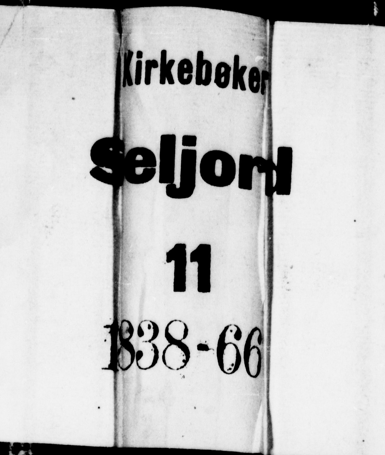 Seljord kirkebøker, SAKO/A-20/G/Ga/L0002: Parish register (copy) no. I 2, 1838-1866