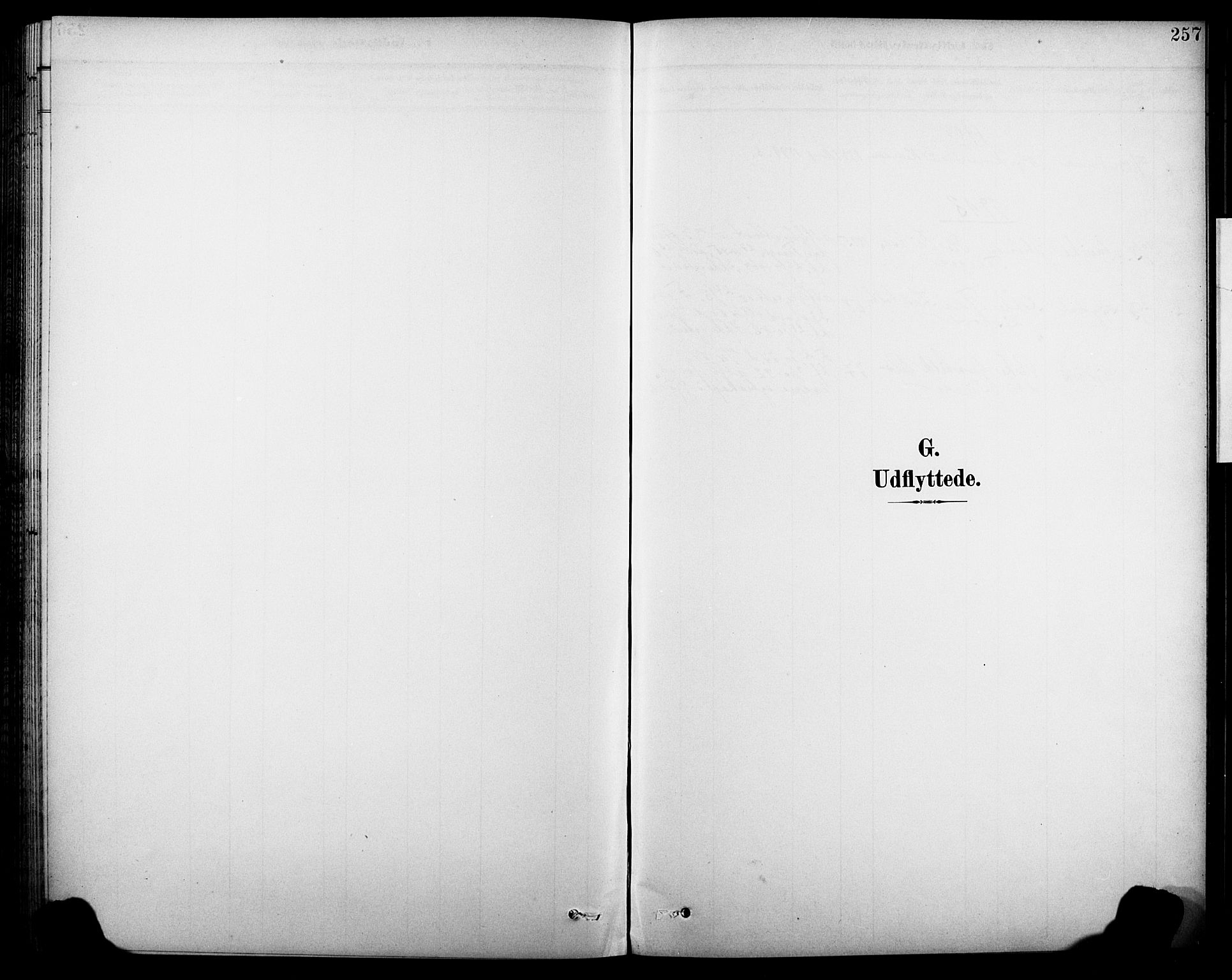 Krødsherad kirkebøker, SAKO/A-19/G/Ga/L0002: Parish register (copy) no. 2, 1894-1918, p. 257