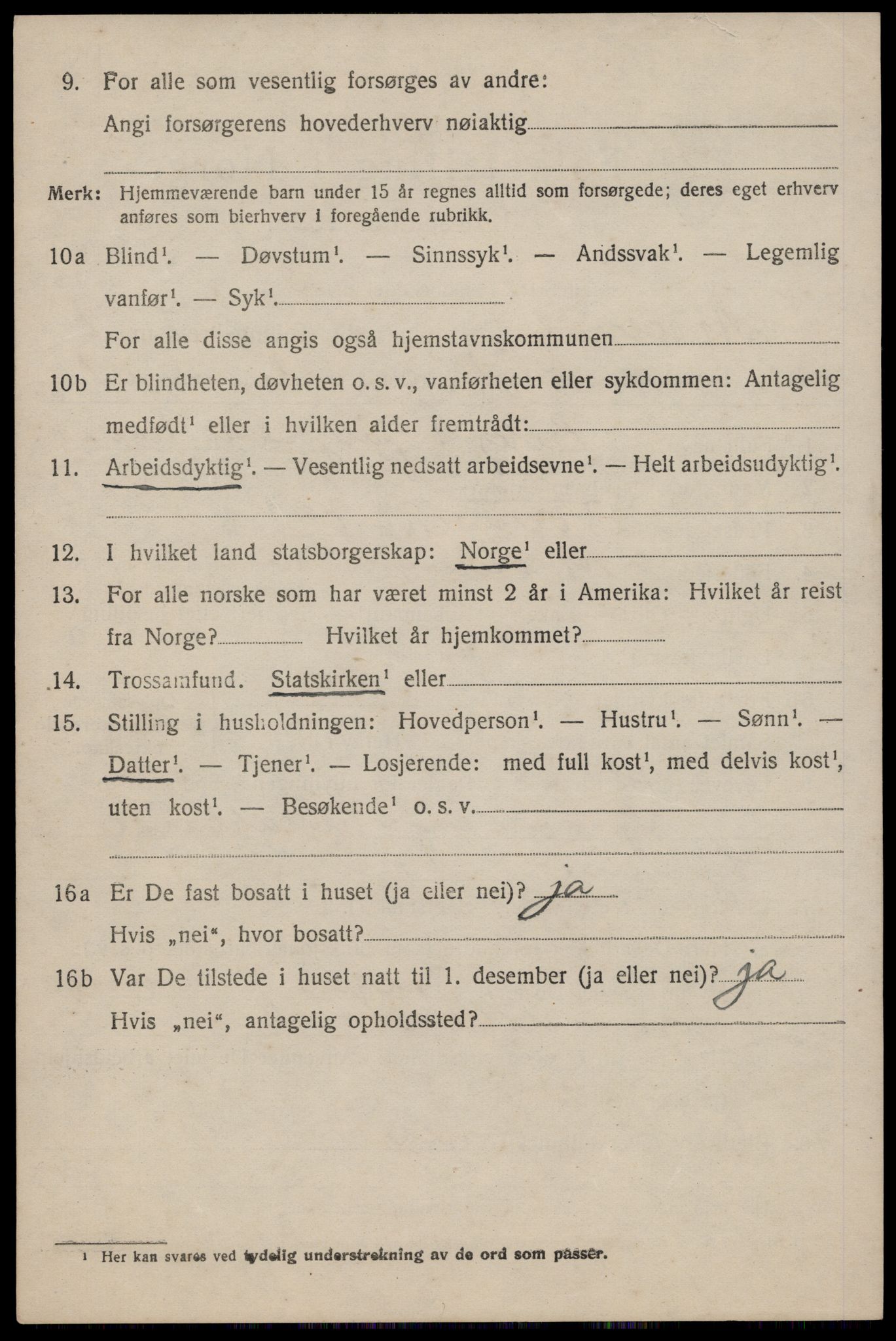 SAST, 1920 census for Mosterøy, 1920, p. 533