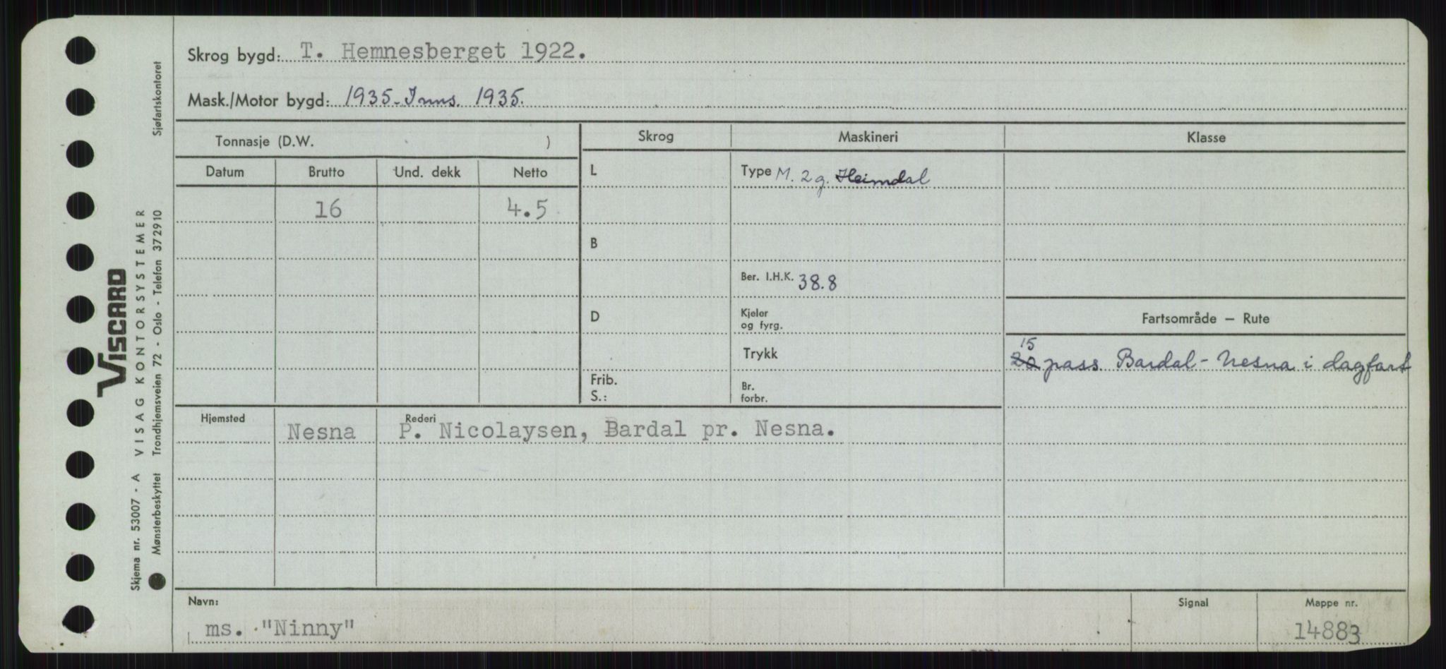 Sjøfartsdirektoratet med forløpere, Skipsmålingen, AV/RA-S-1627/H/Ha/L0004/0001: Fartøy, Mas-R / Fartøy, Mas-Odd, p. 515