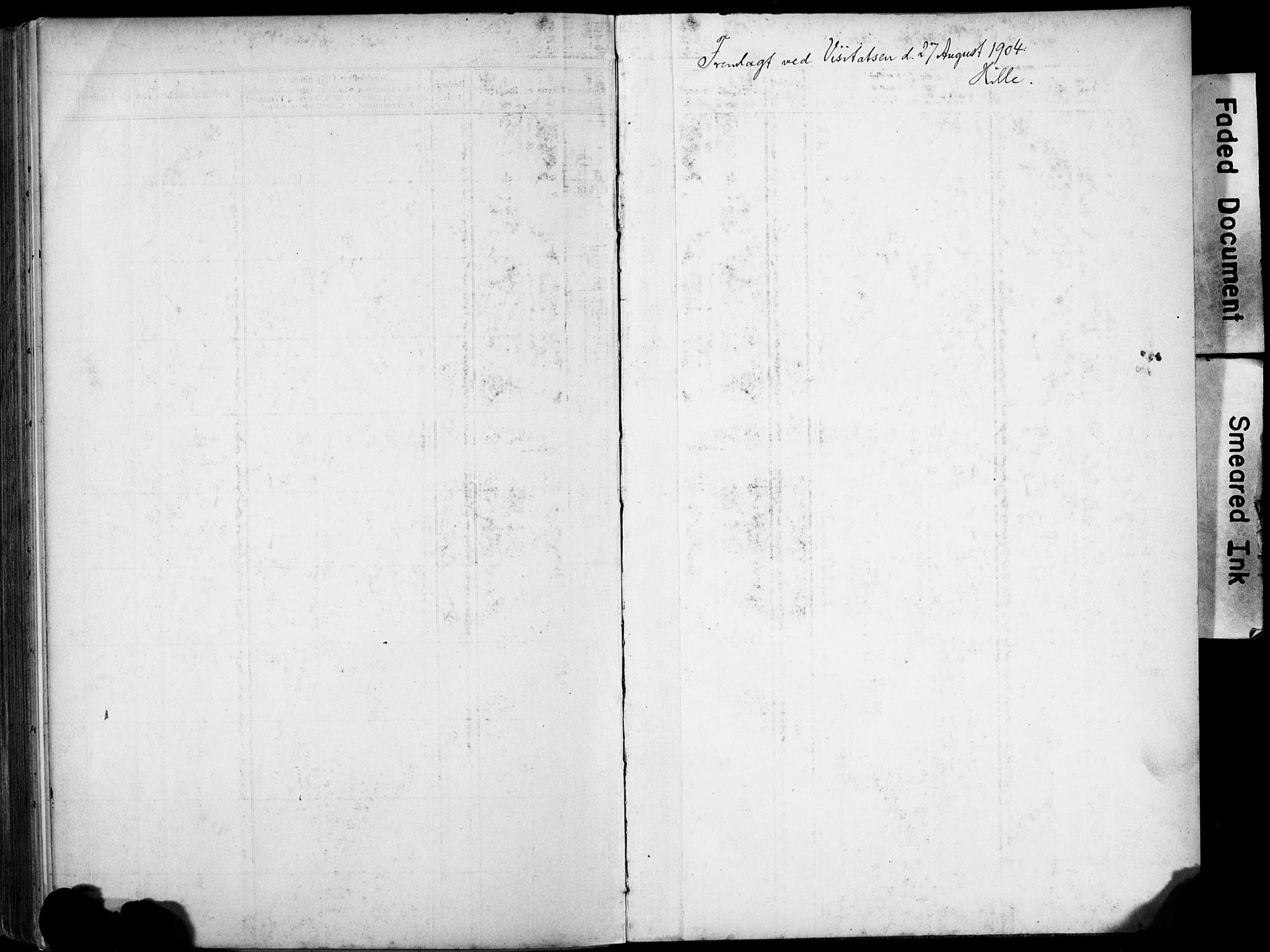 Lillehammer prestekontor, AV/SAH-PREST-088/I/Ie: Banns register no. 1, 1903-1932