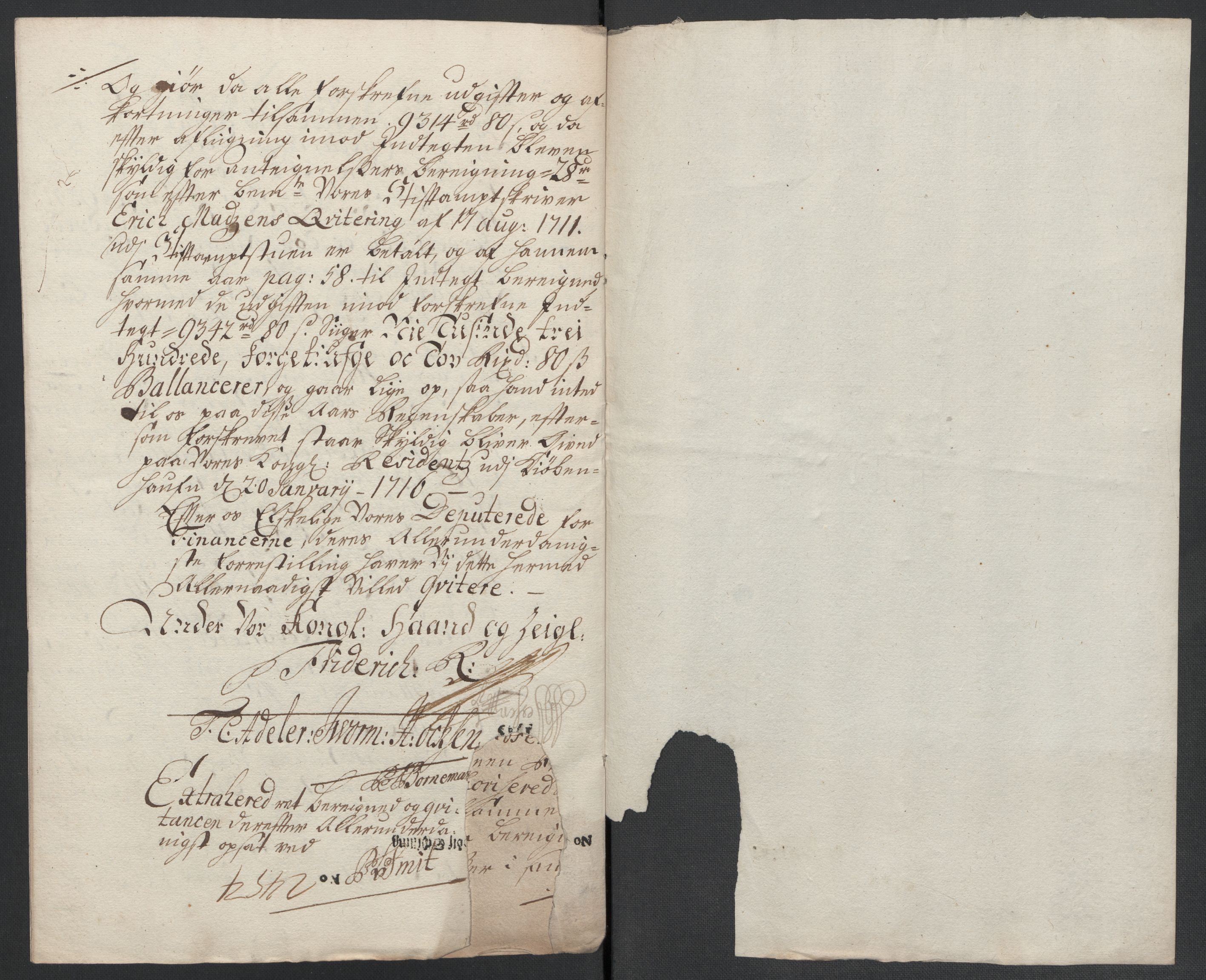 Rentekammeret inntil 1814, Reviderte regnskaper, Fogderegnskap, AV/RA-EA-4092/R55/L3658: Fogderegnskap Romsdal, 1707-1708, p. 423