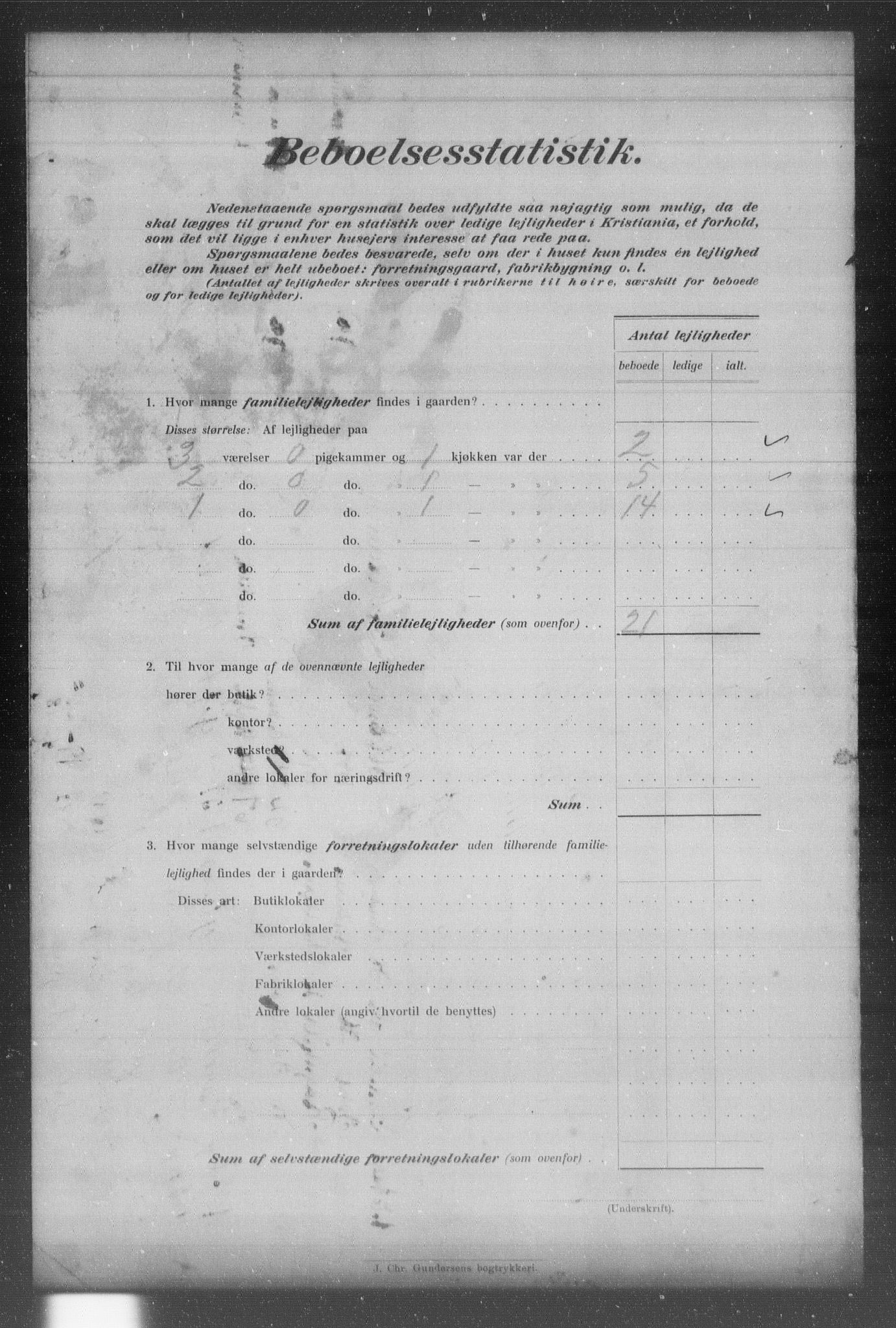 OBA, Municipal Census 1903 for Kristiania, 1903, p. 10571