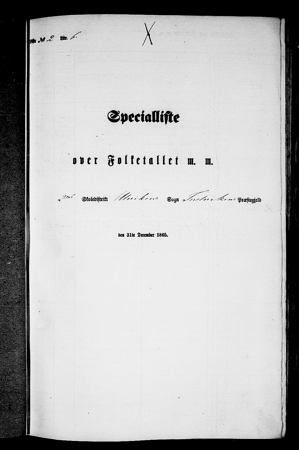 RA, 1865 census for Innvik, 1865, p. 42