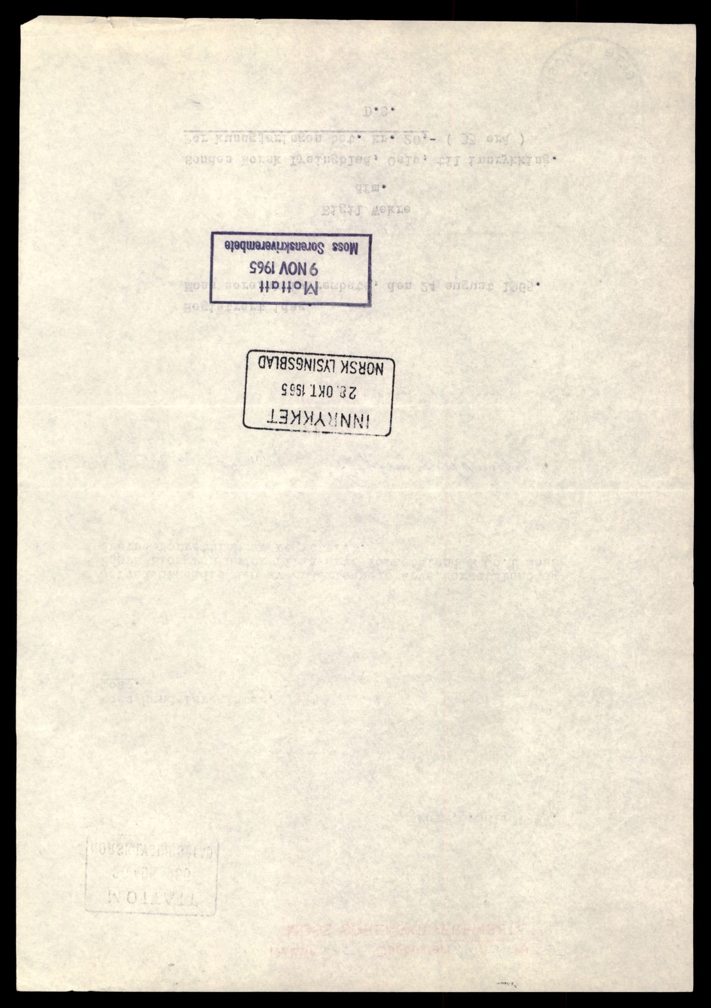 Moss tingrett, SAT/A-10063/K/Kc/Kca/L0003: Enkeltmannsforetak, For - Høy, 1944-1990, p. 4