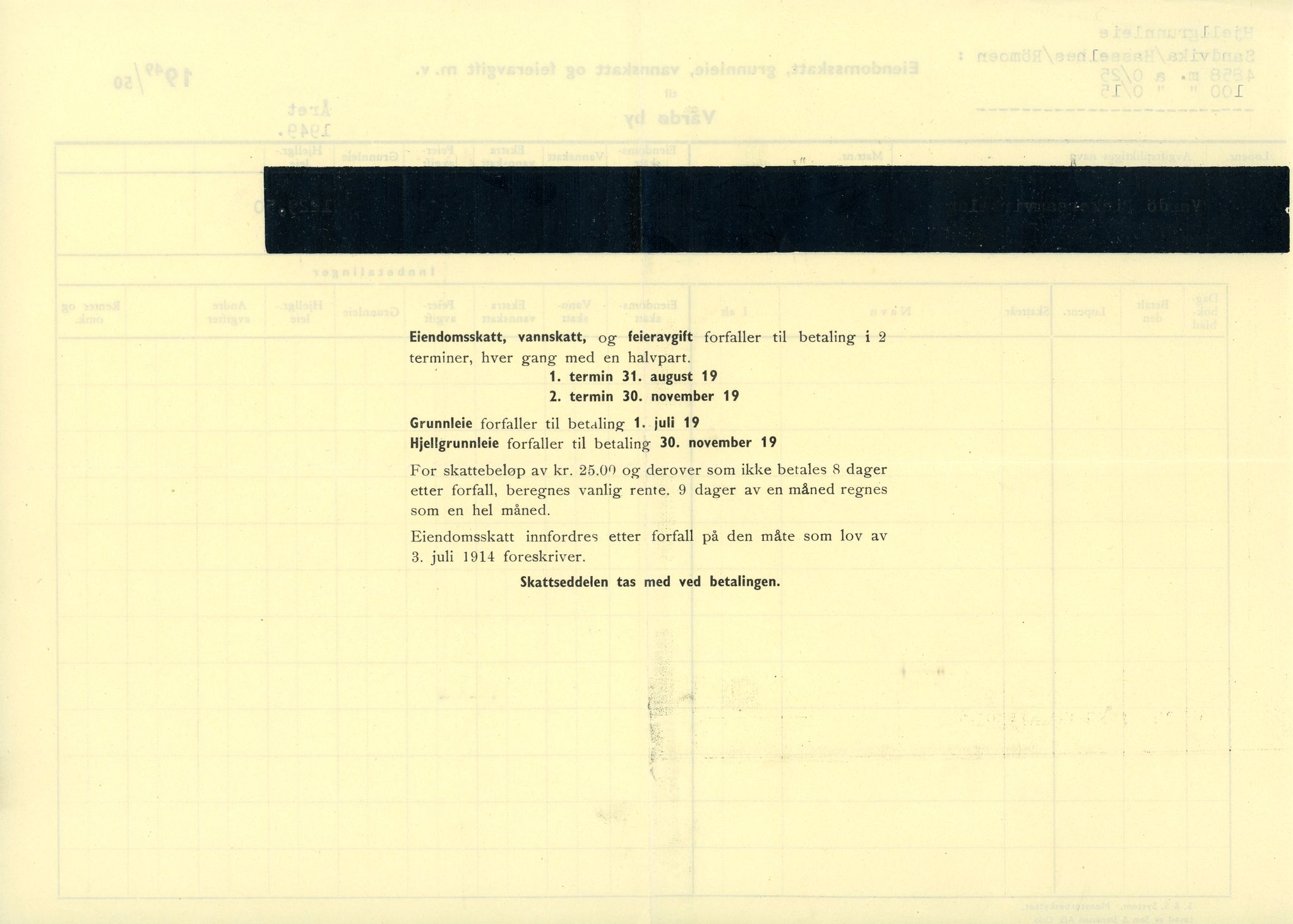 Vardø Fiskersamvirkelag, VAMU/A-0037/D/Da/L0008: Korrespondanse Tr-År, 1947-1950