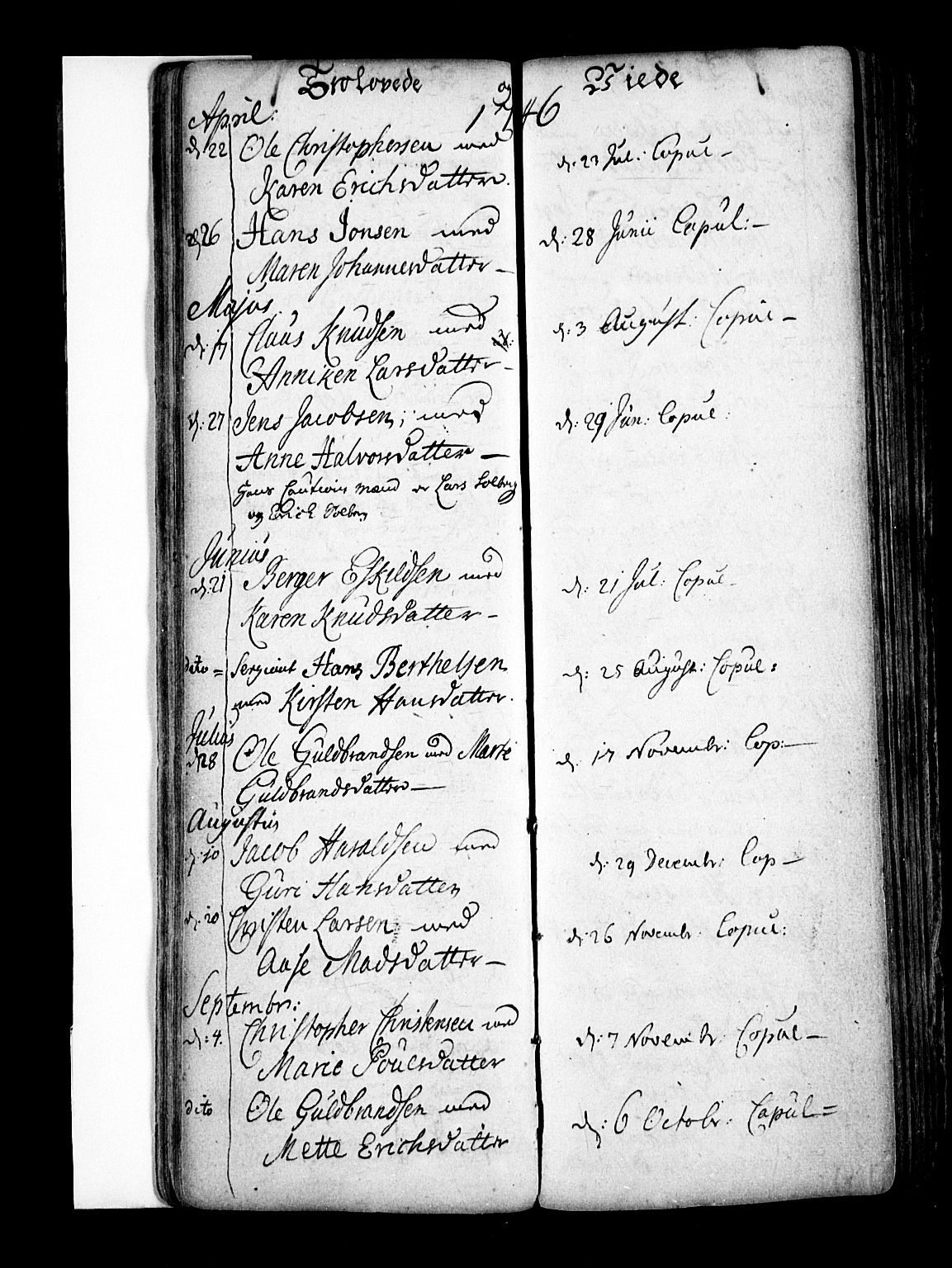 Enebakk prestekontor Kirkebøker, SAO/A-10171c/F/Fa/L0001: Parish register (official) no. I 1, 1719-1754