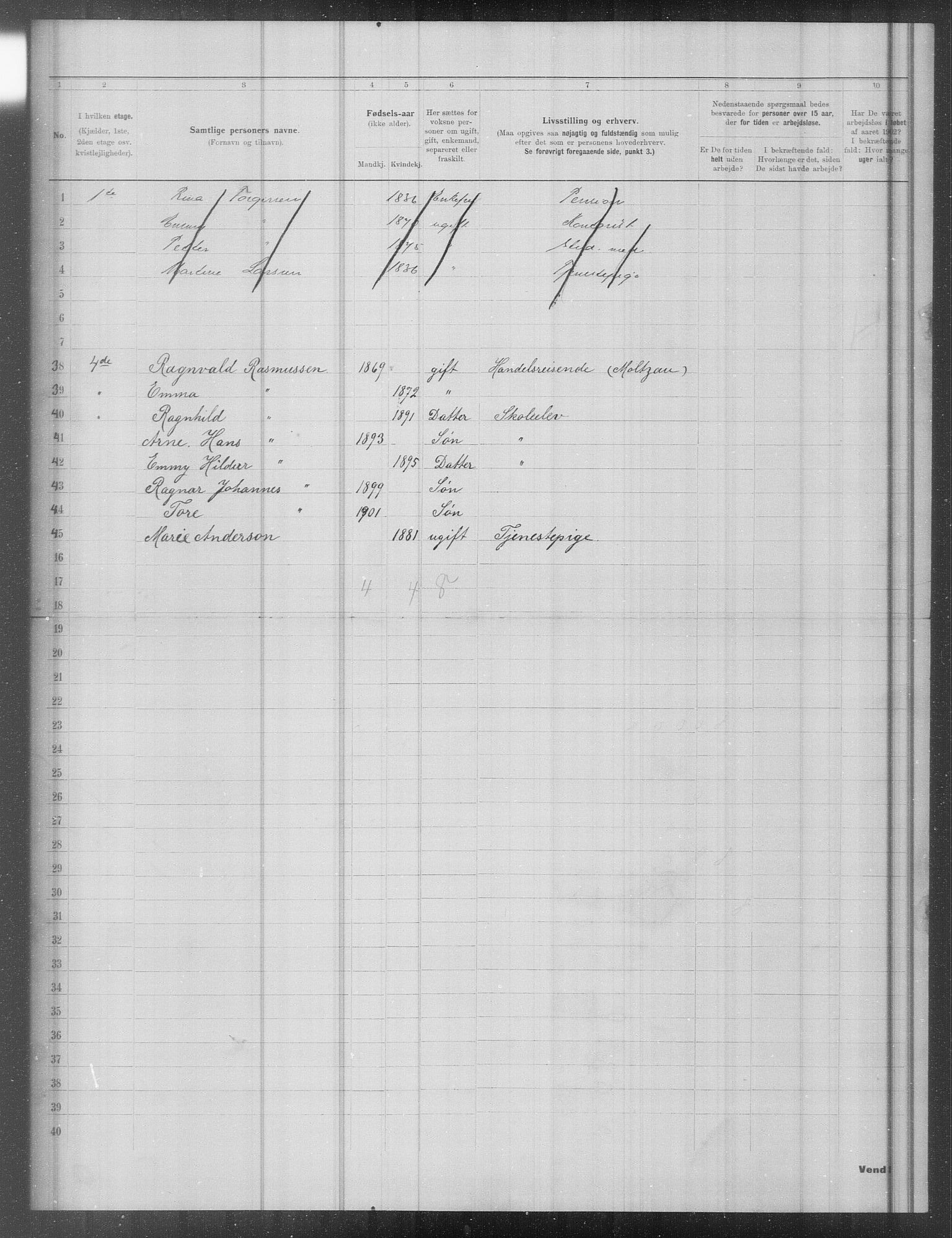 OBA, Municipal Census 1902 for Kristiania, 1902, p. 15720