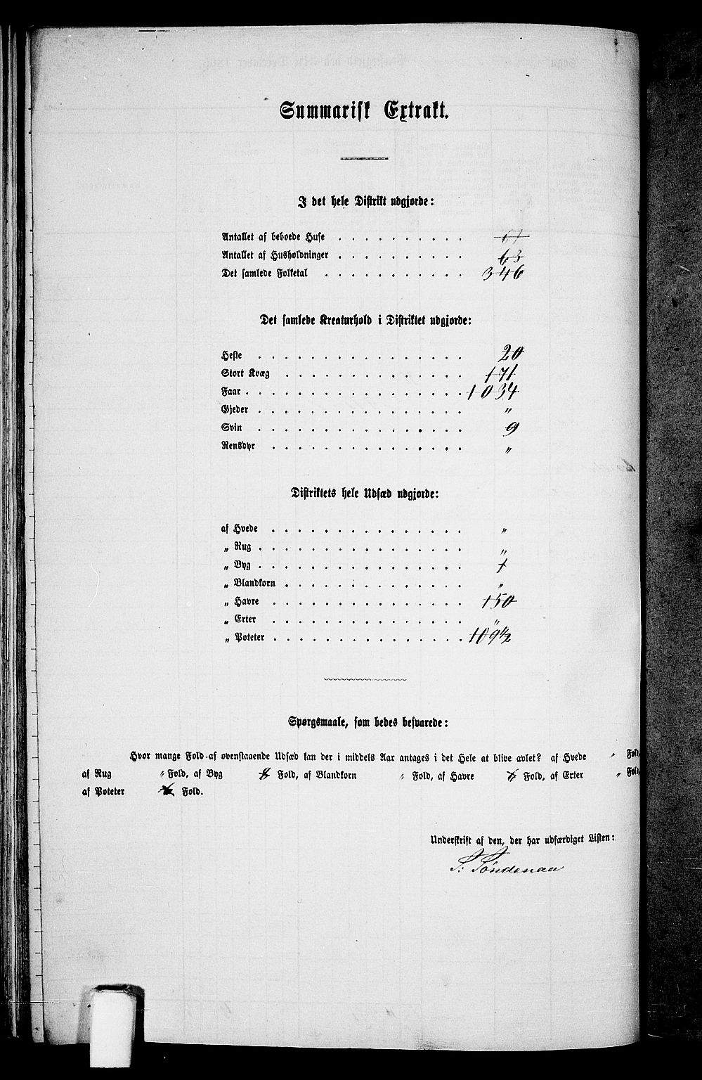 RA, 1865 census for Tysvær, 1865, p. 89