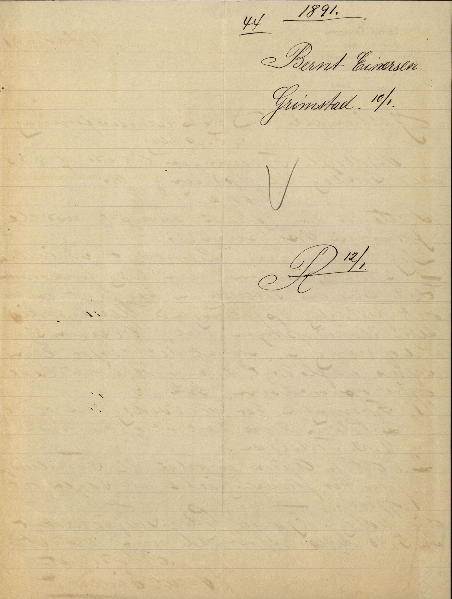 Pa 63 - Østlandske skibsassuranceforening, VEMU/A-1079/G/Ga/L0026/0002: Havaridokumenter / Dovre, Dictator, Ella, Elizabeth Morton, 1890, p. 92