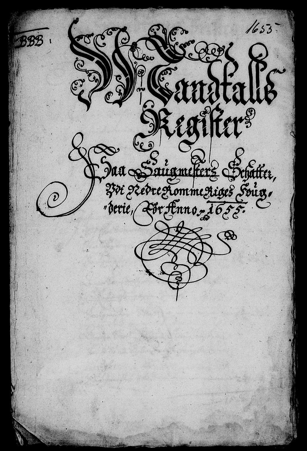 Rentekammeret inntil 1814, Reviderte regnskaper, Lensregnskaper, RA/EA-5023/R/Rb/Rba/L0230: Akershus len, 1655-1656