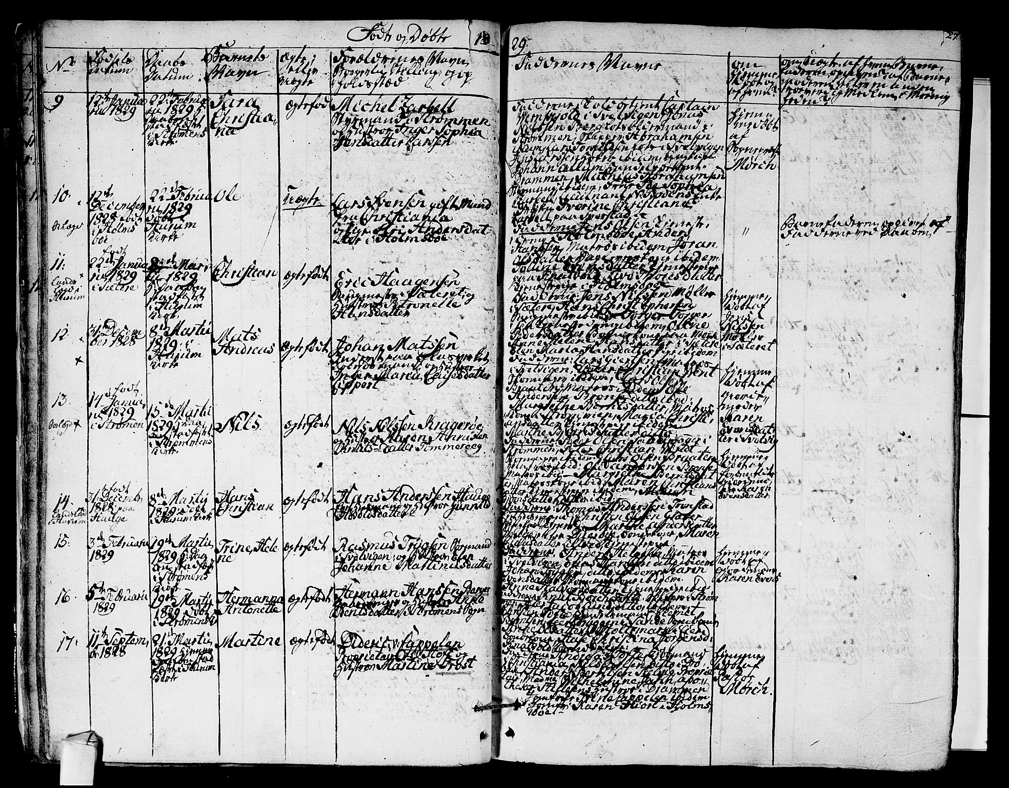 Hurum kirkebøker, AV/SAKO-A-229/F/Fa/L0010: Parish register (official) no. 10, 1827-1846, p. 27