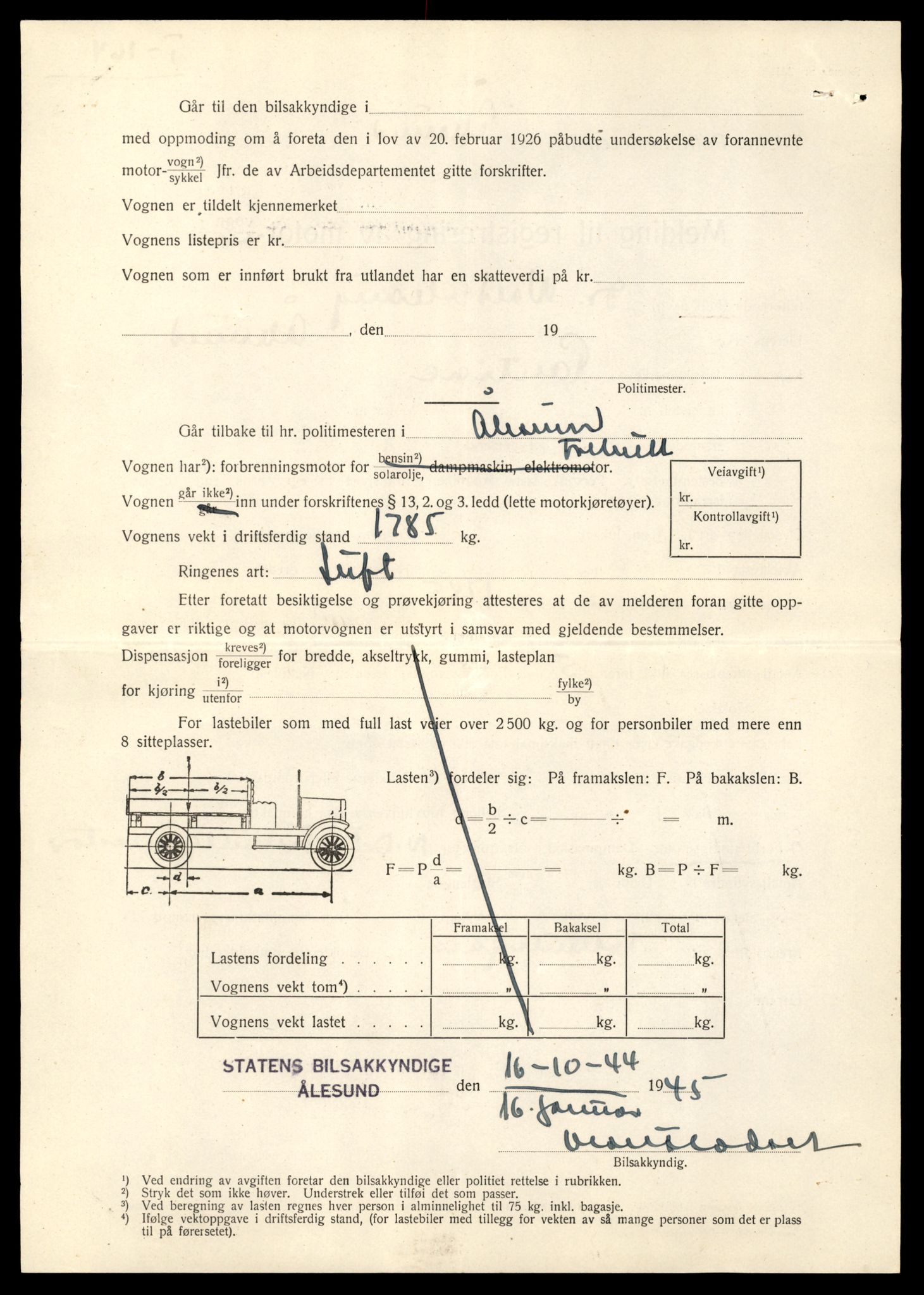 Møre og Romsdal vegkontor - Ålesund trafikkstasjon, AV/SAT-A-4099/F/Fe/L0002: Registreringskort for kjøretøy T 128 - T 231, 1927-1998, p. 1247