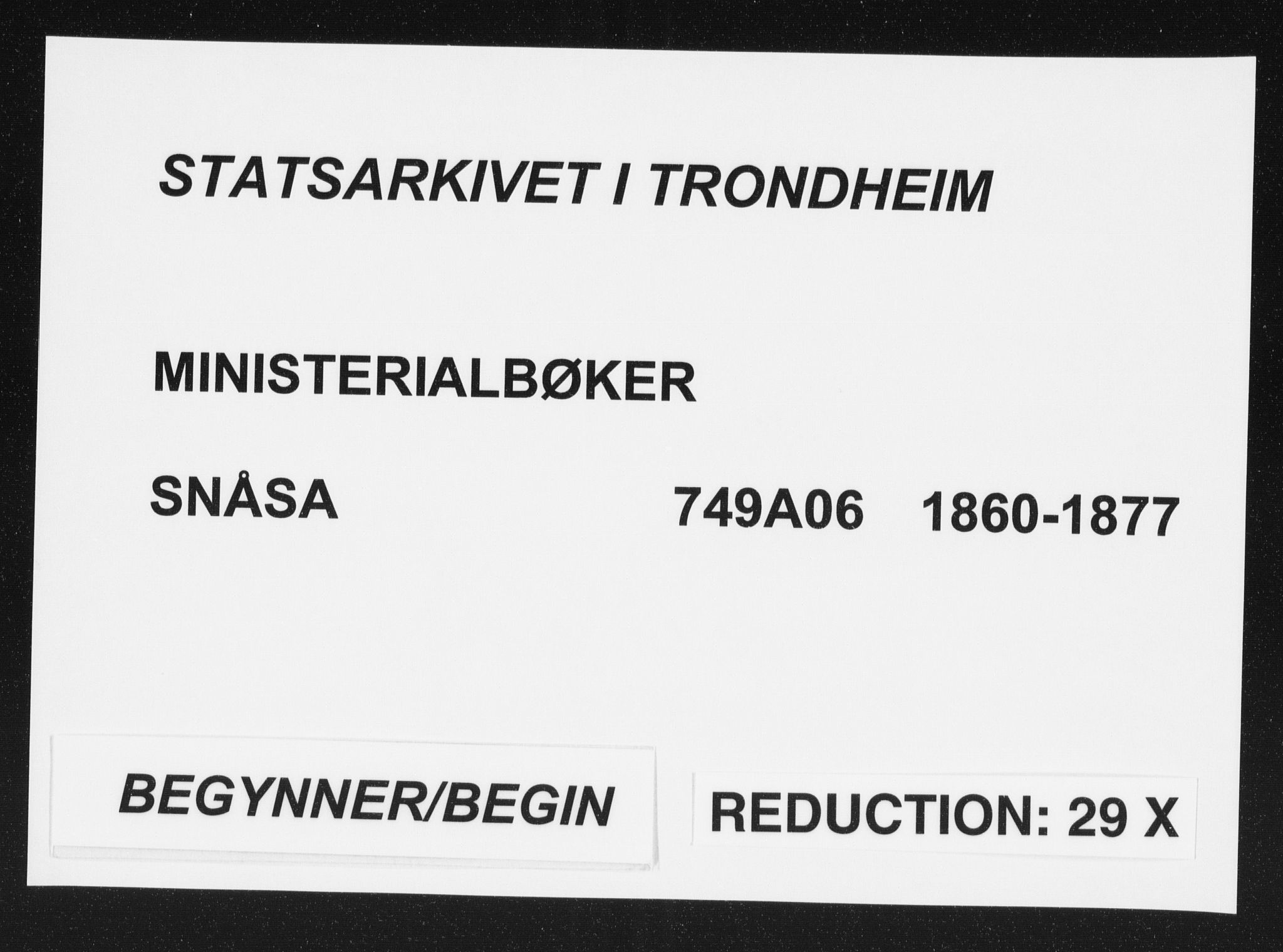 Ministerialprotokoller, klokkerbøker og fødselsregistre - Nord-Trøndelag, SAT/A-1458/749/L0472: Parish register (official) no. 749A06, 1857-1873