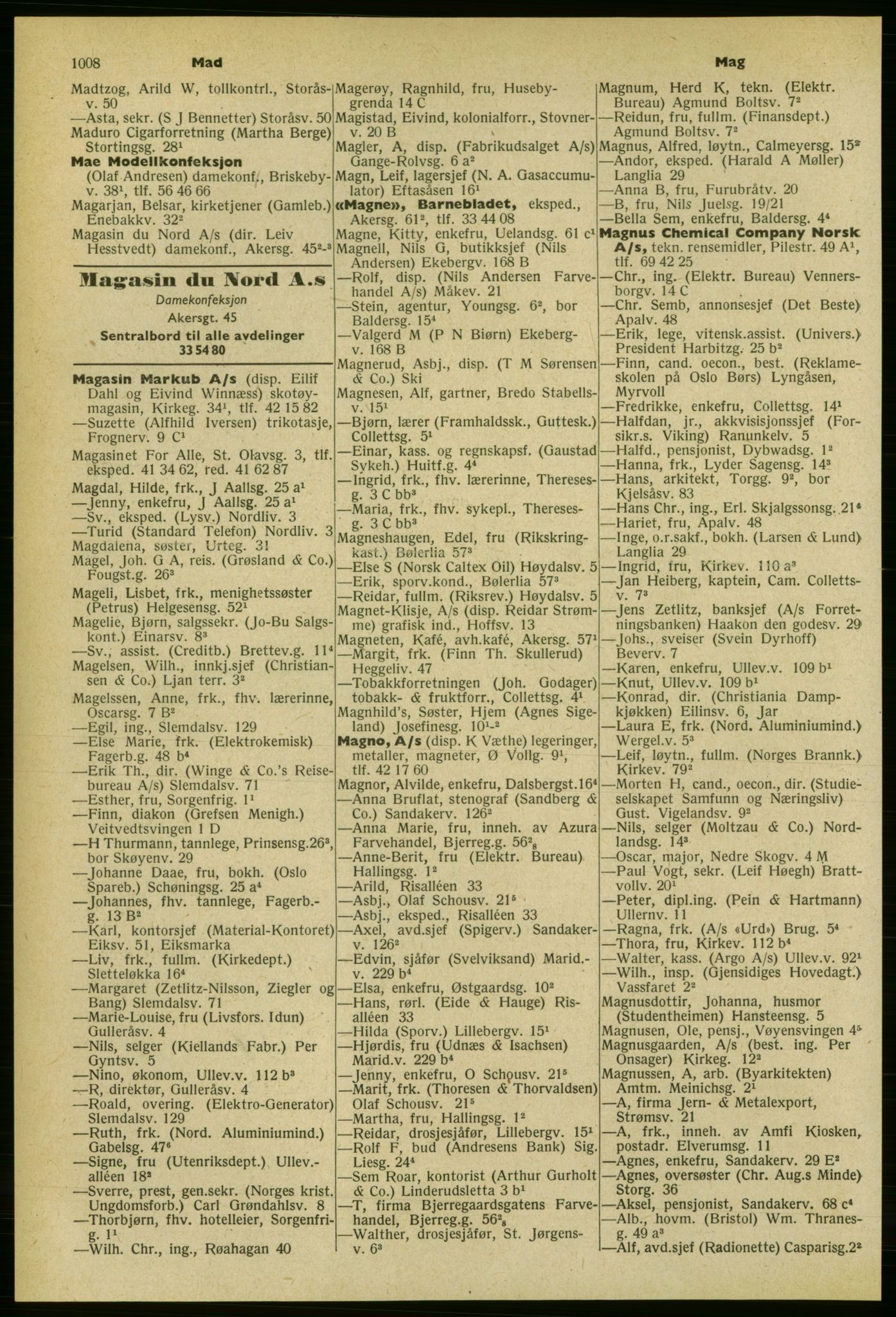 Kristiania/Oslo adressebok, PUBL/-, 1959-1960, p. 1008