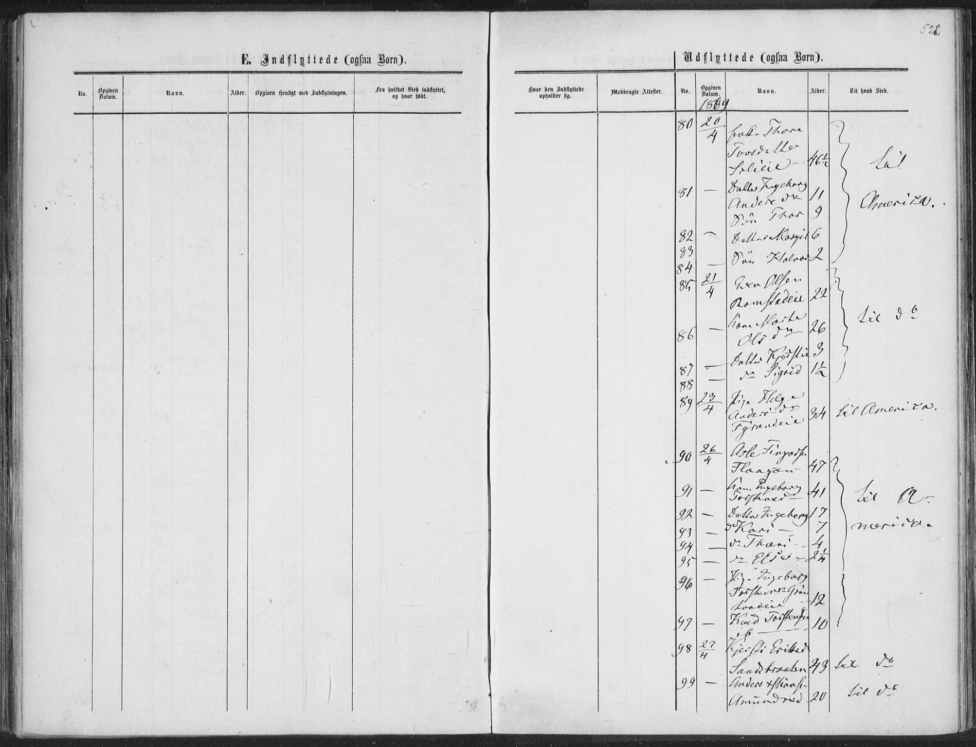 Sigdal kirkebøker, AV/SAKO-A-245/F/Fa/L0009b: Parish register (official) no. I 9B, 1860-1871, p. 522